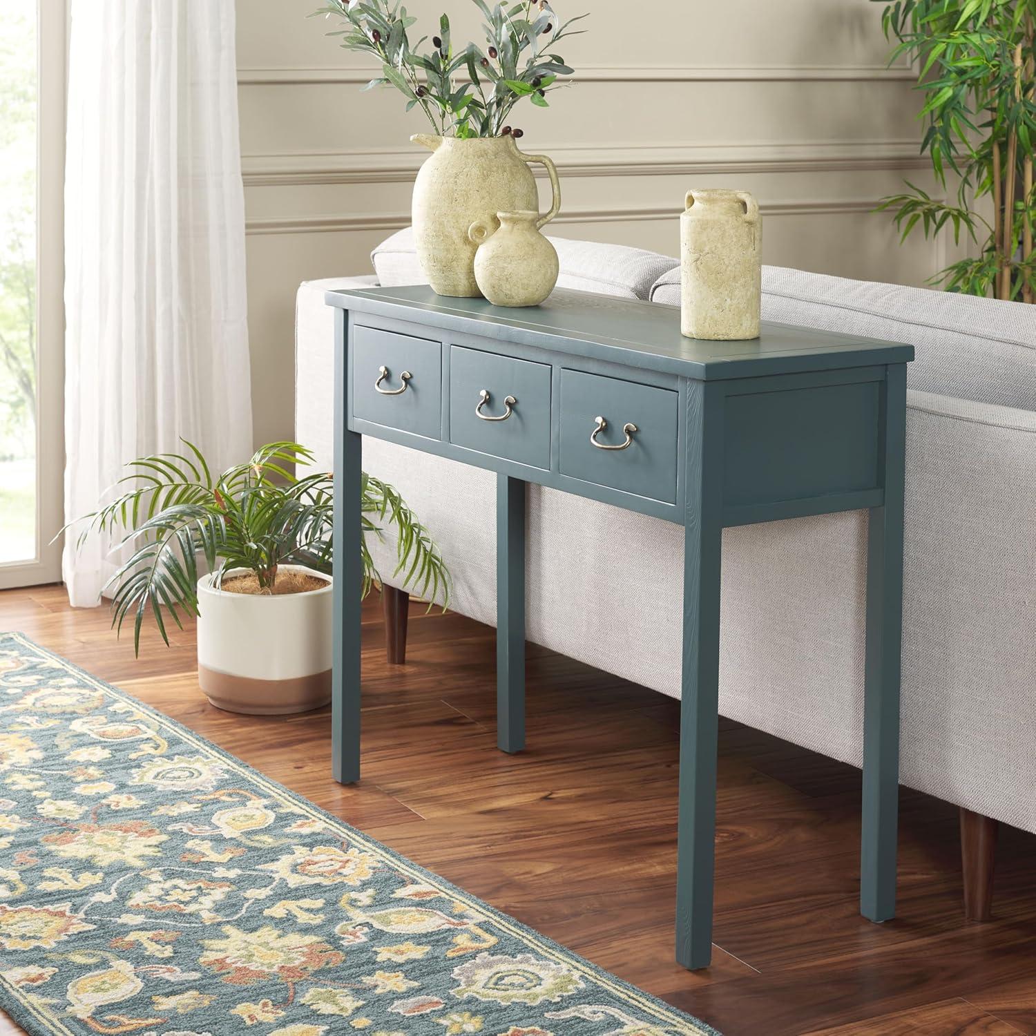 Cindy Console - AMH6568H - Blue - Safavieh Couture