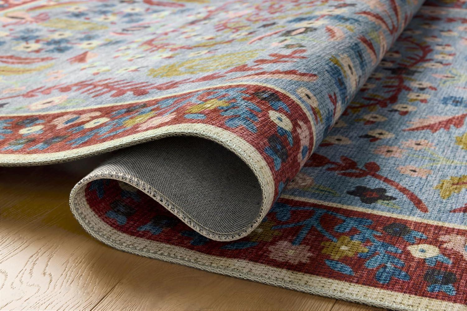 Rifle Paper Co. x Loloi Canopy Red / Blue Area Rug