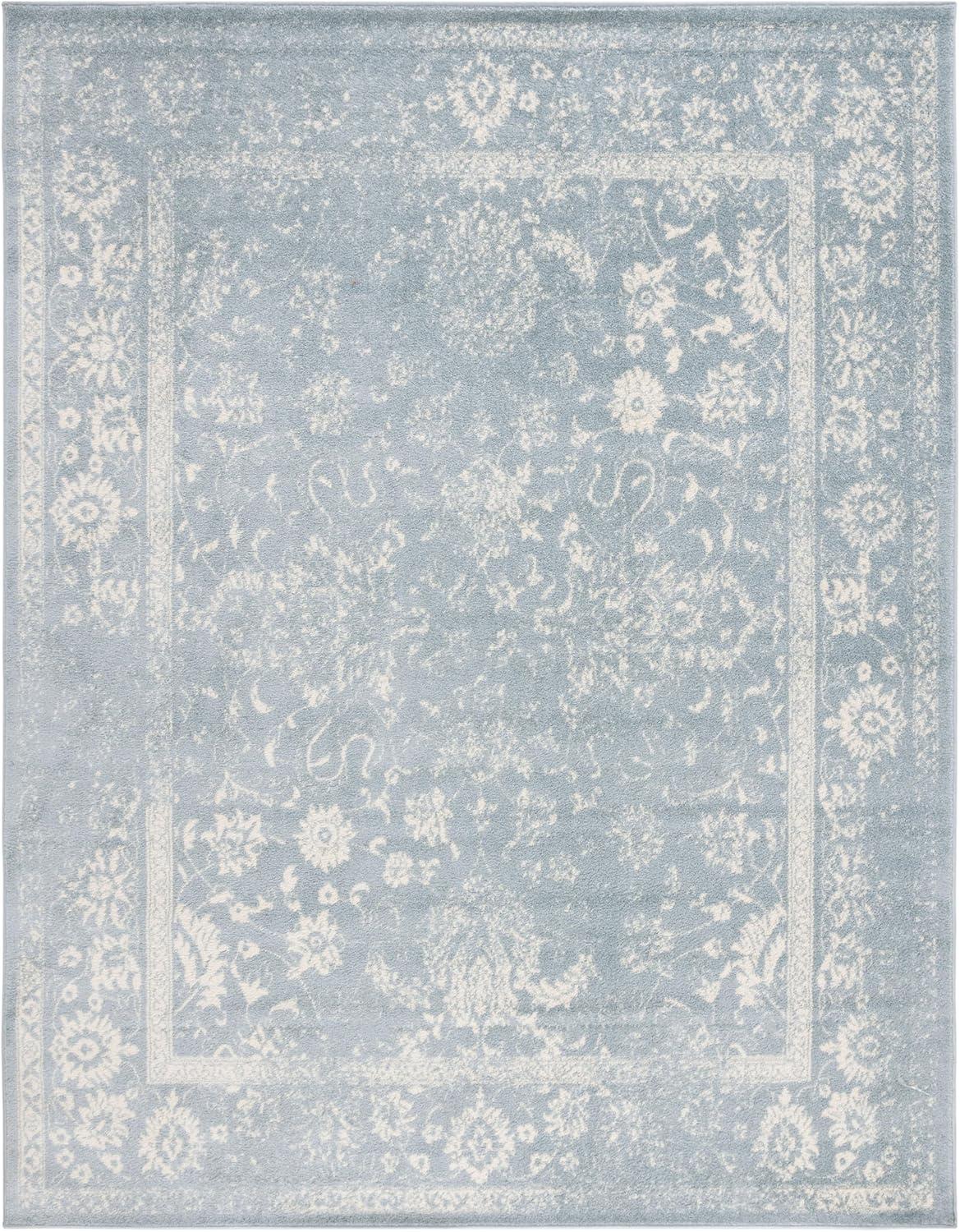 Adirondack ADR109 Machine Made Indoor Area Rug - Slate/Ivory - 10'x14' - Safavieh