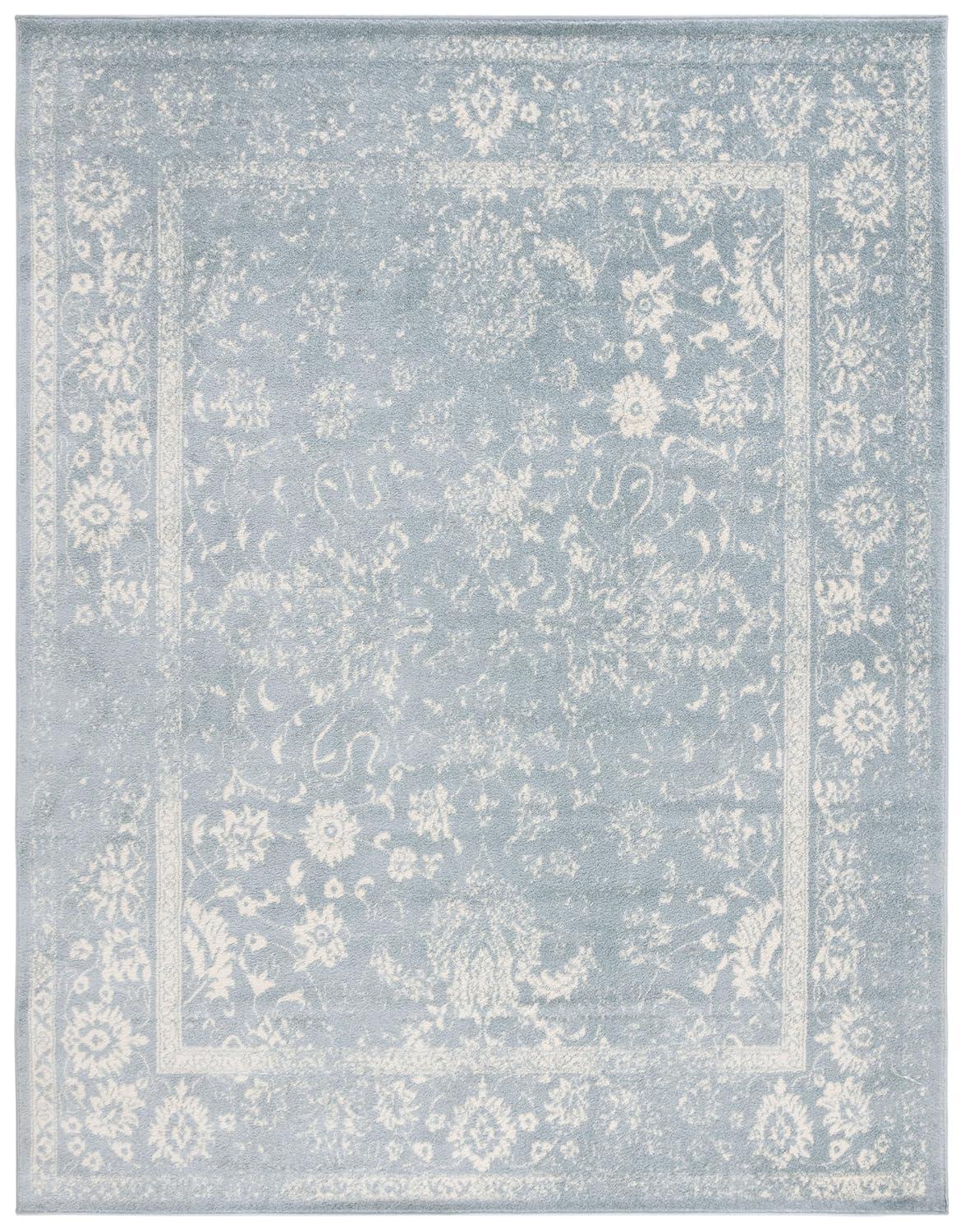 Adirondack ADR109 Machine Made Indoor Area Rug - Slate/Ivory - 10'x14' - Safavieh