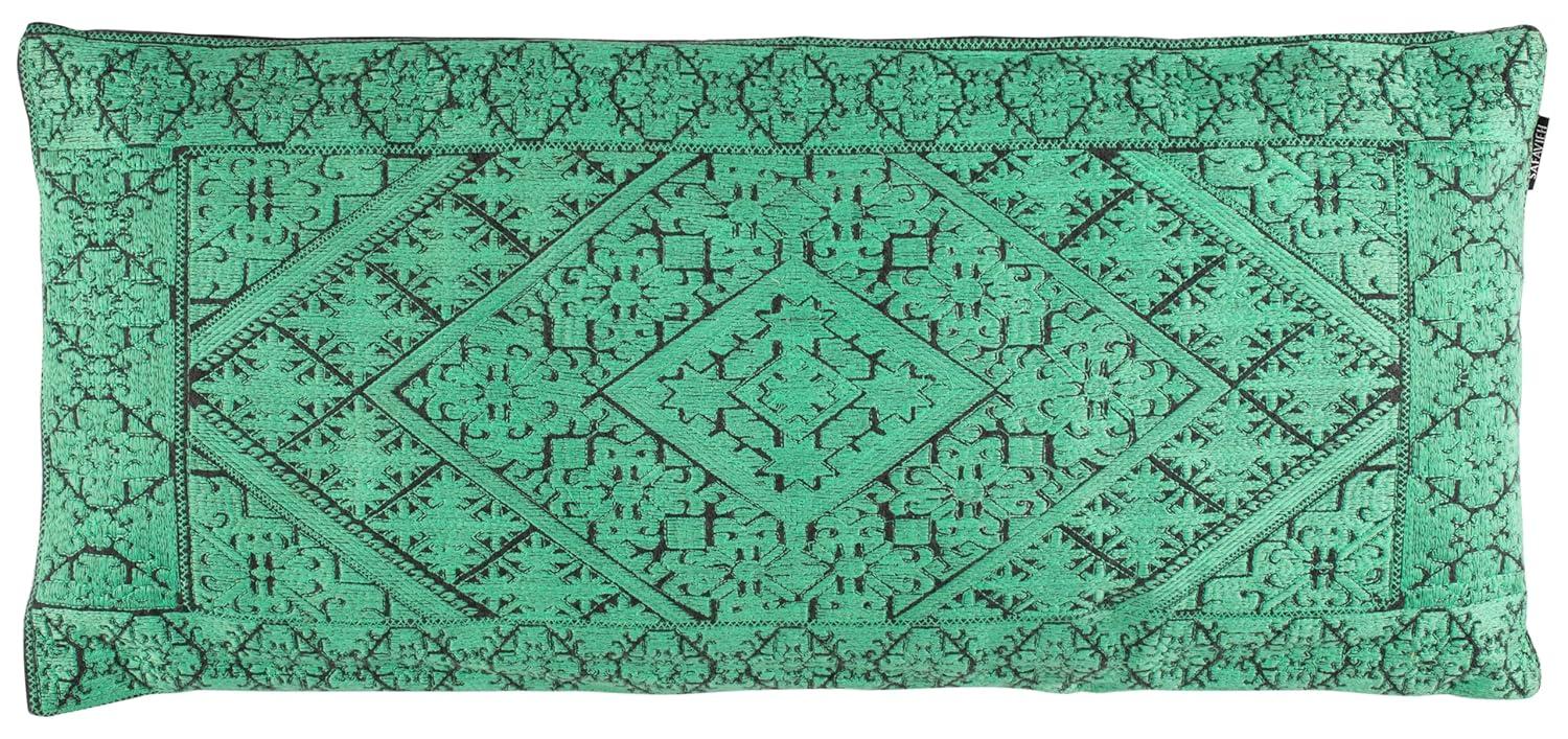 Lila Pillow - Sea Green - 14"X30" - Safavieh