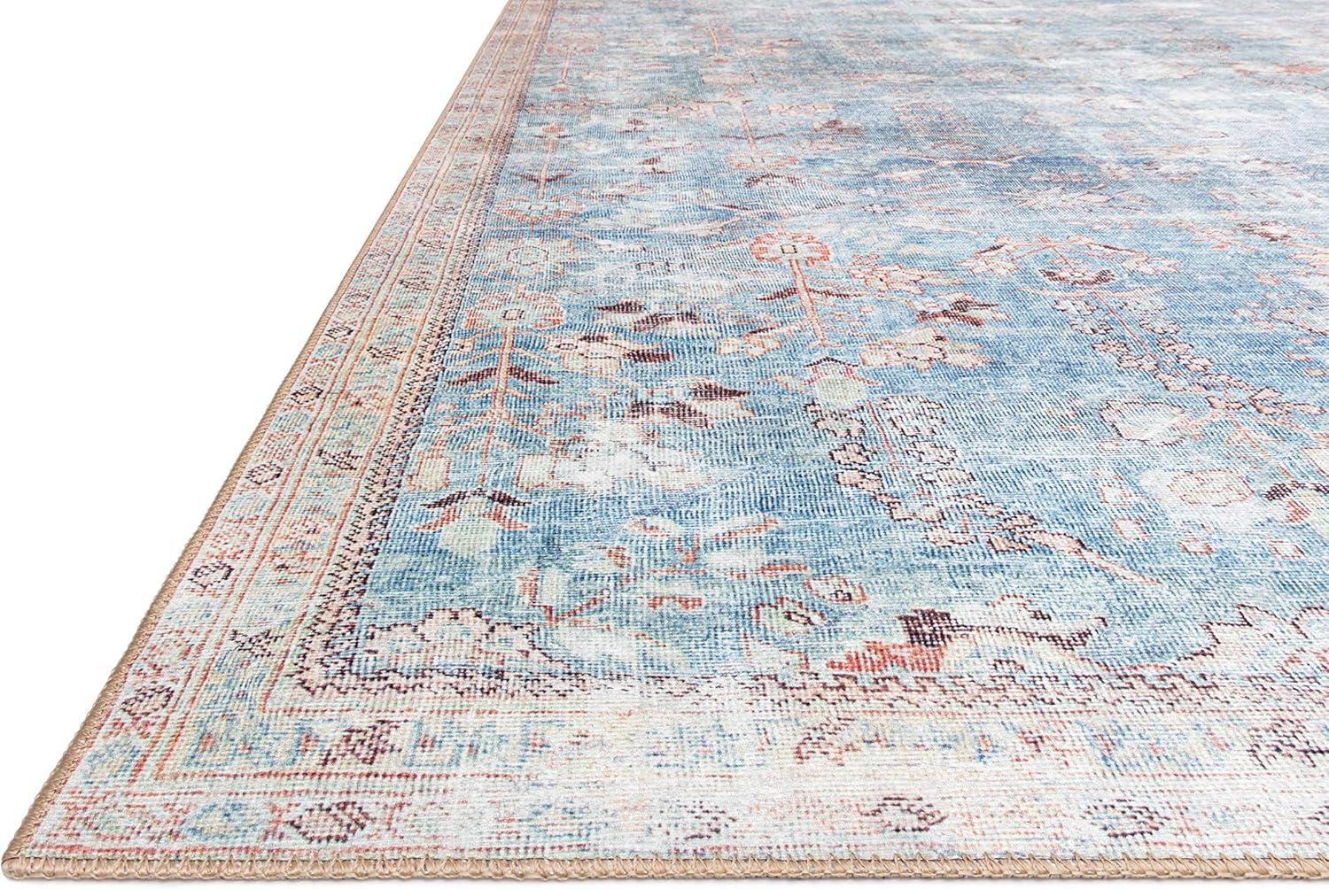 Loloi II Wynter WYN-06 Teal / Multi Oriental Area Rug 8'-6" x 11'-6"