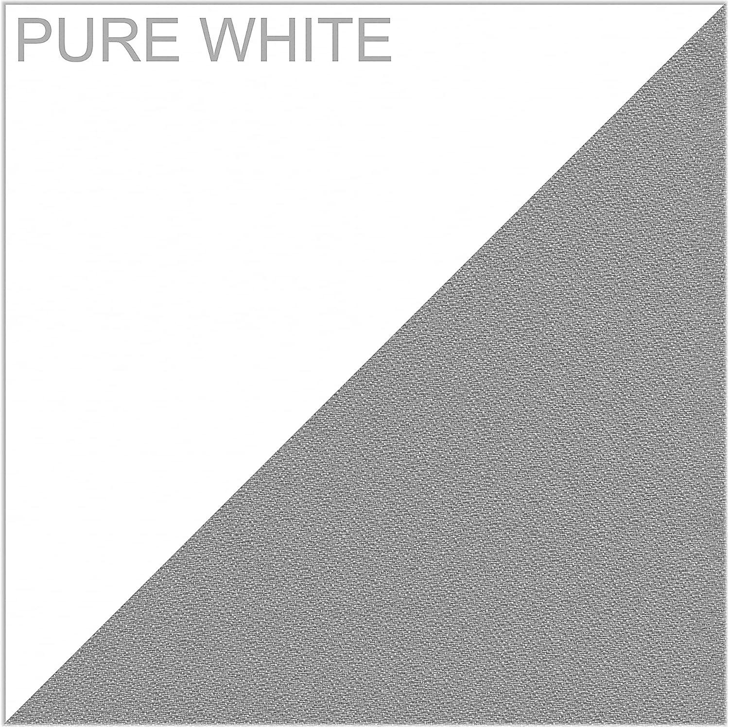 Bush Business Furniture Easy Office L-Shaped 2 Person Benching Workstation with Cable Management