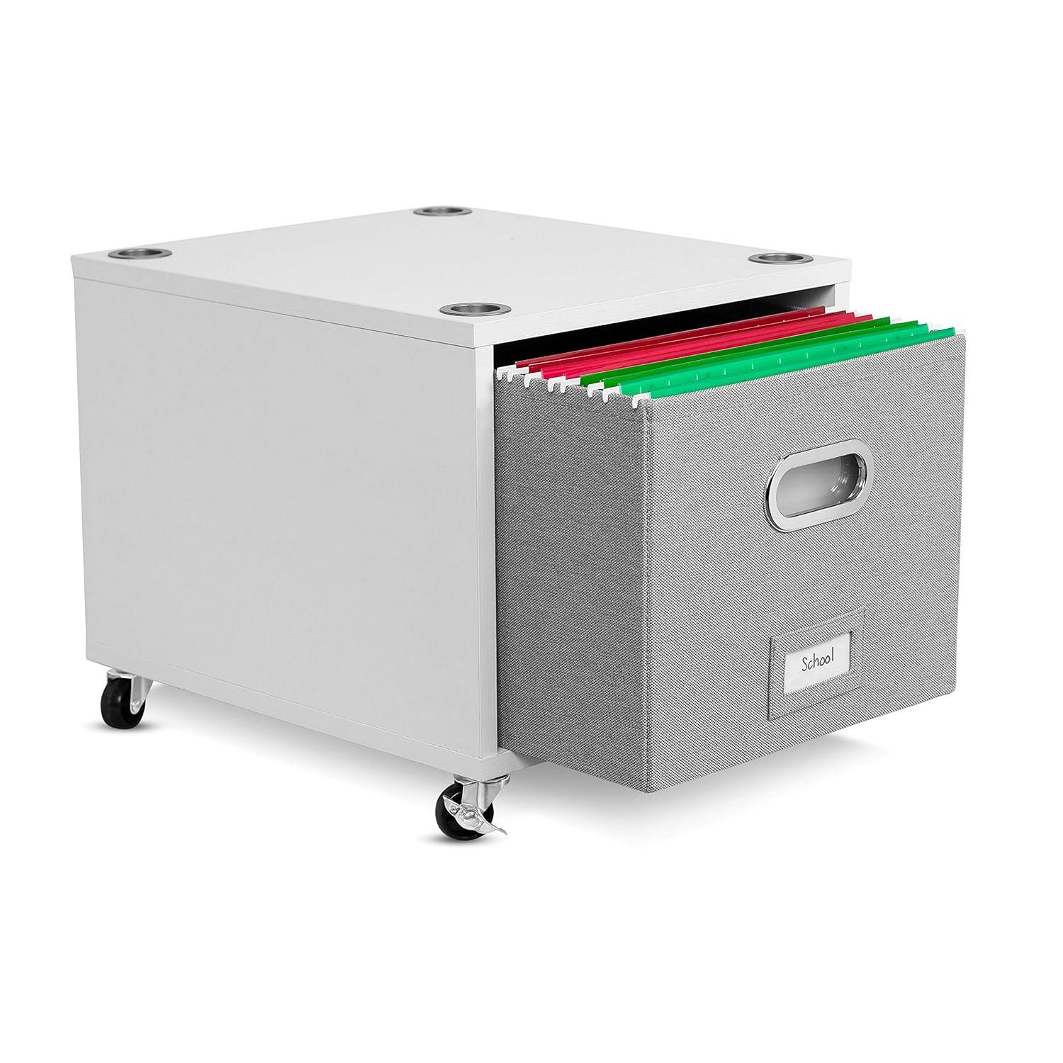 BirdRock Home 14.25'' Wide Mobile File Cabinet