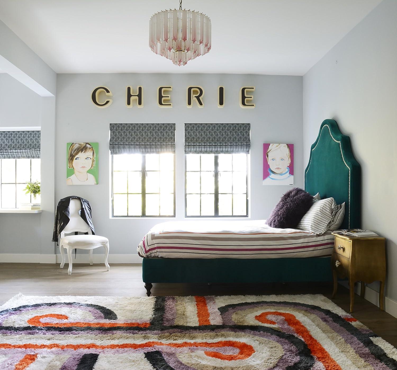 Hand Tufted Geometric Rug