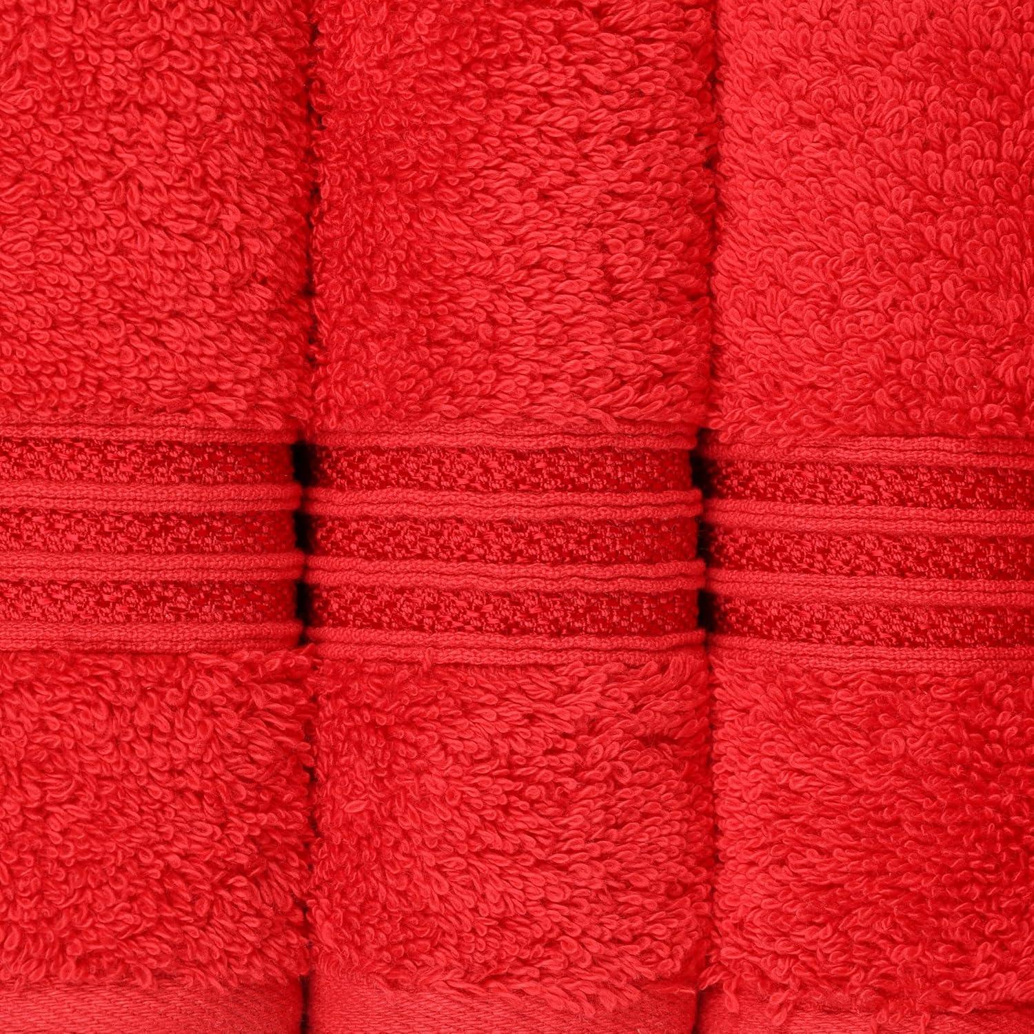 Superior Heritage Certified Egyptian Cotton Plush Absorbent Luxury Bath Towel (Set of 2)