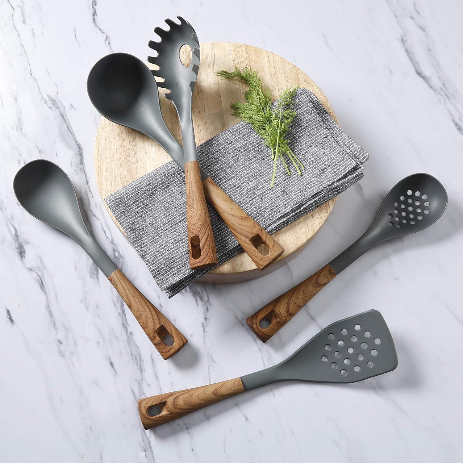 Oster 5-Piece Everwood Kitchen Utensil Set