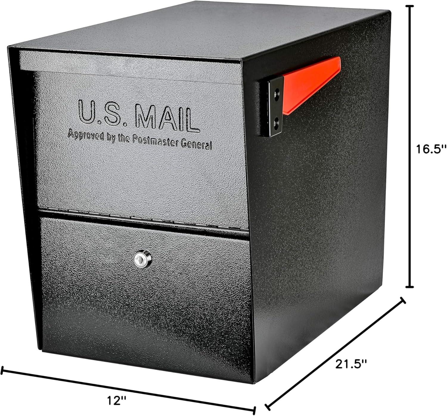 Package Master Locking Post Mounted Mailbox