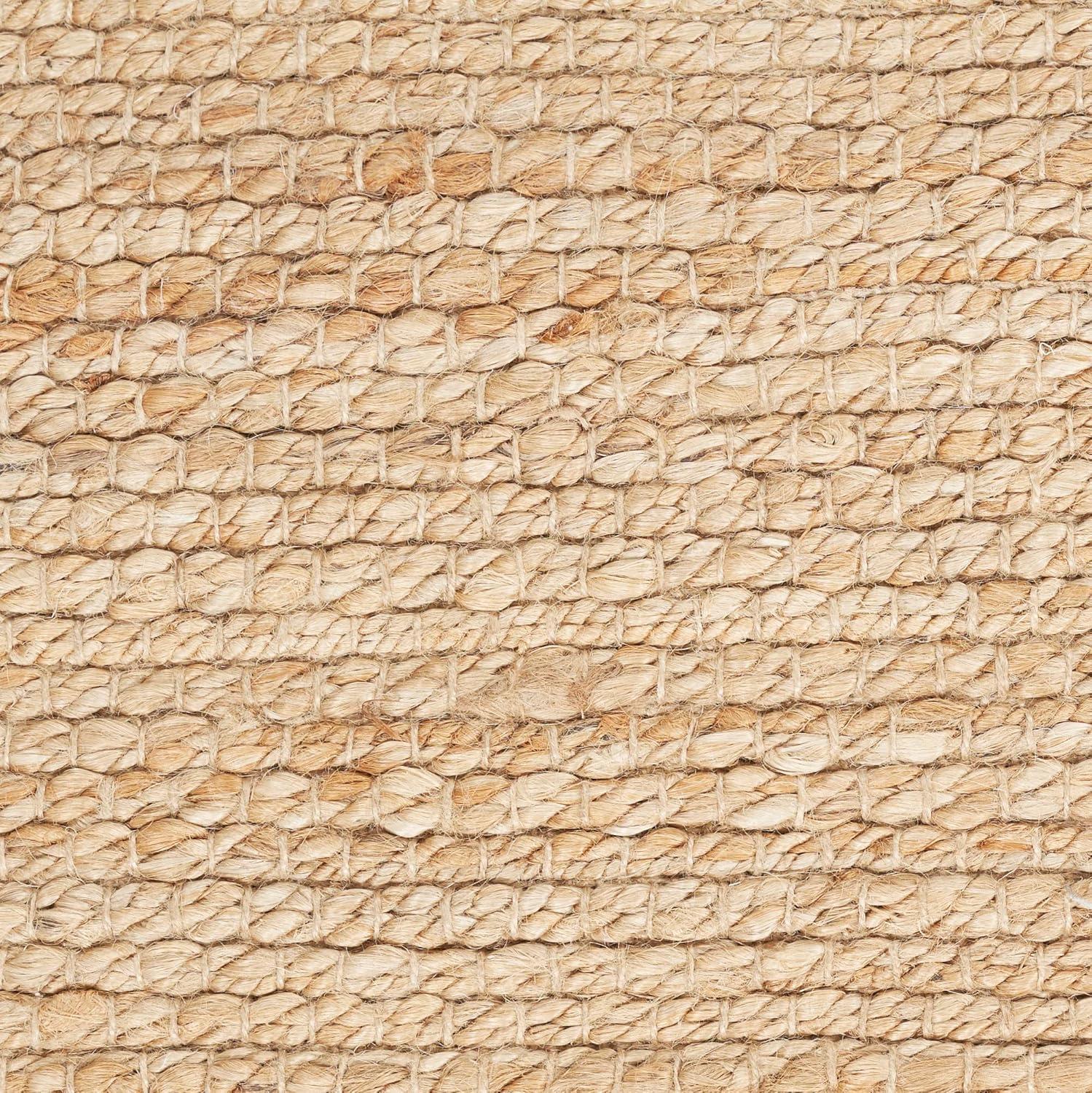 Nourison Hand Woven Natural Jute Rug Bleached 2'3" x 8'