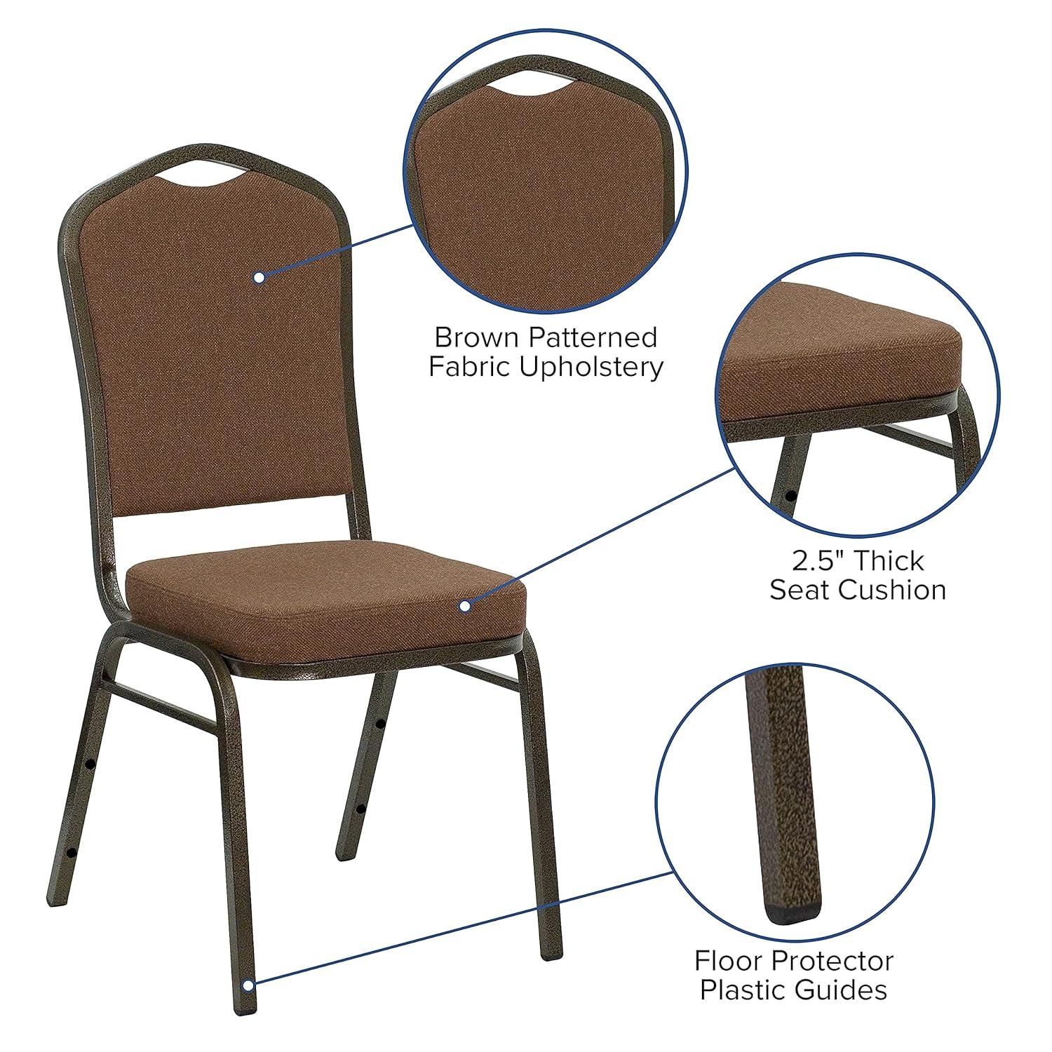 Flash Furniture Crown Back Stacking Banquet Chair