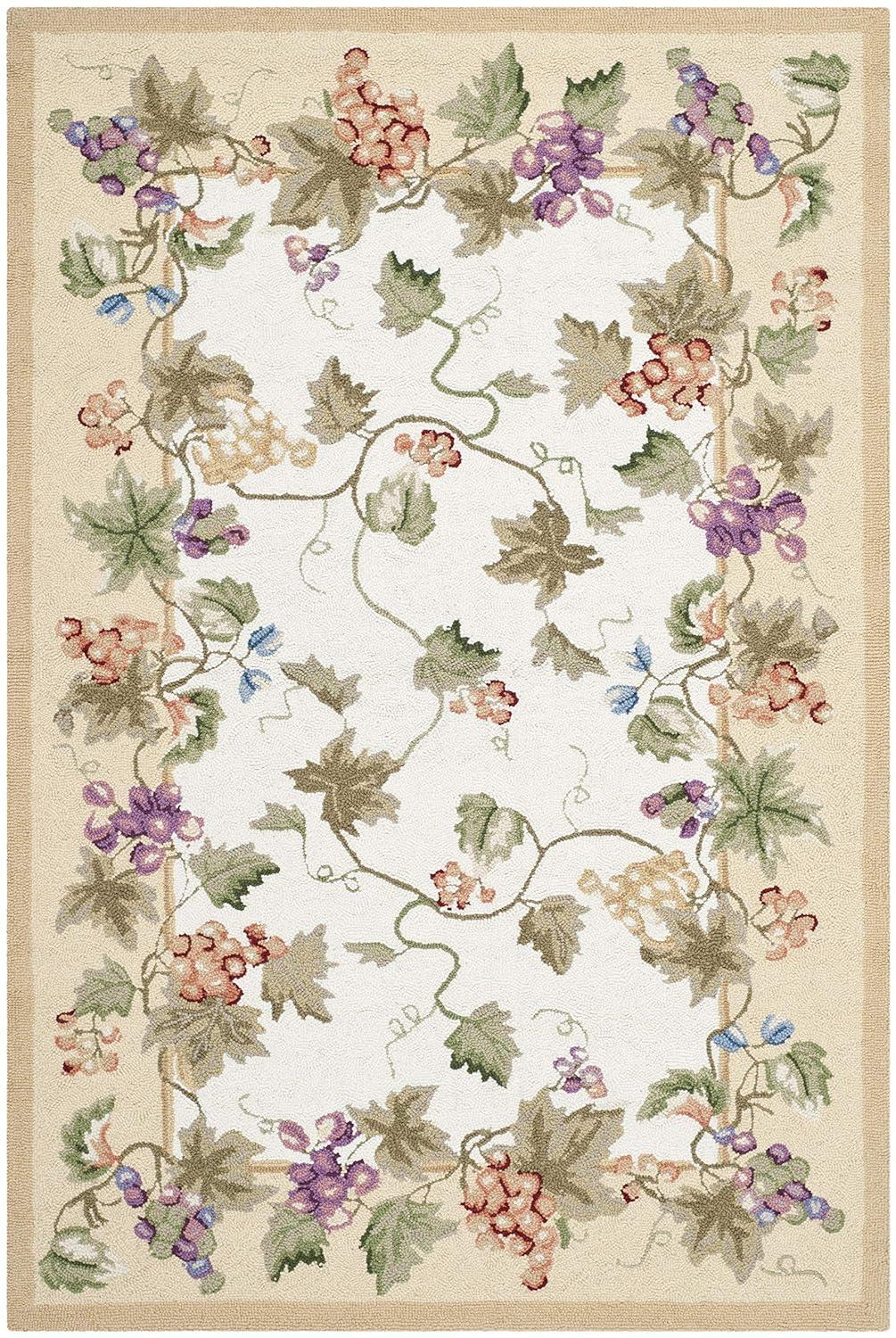 Chelsea HK116 Handmade Area Rug - 3'9"x5'9" - Ivory - Safavieh
