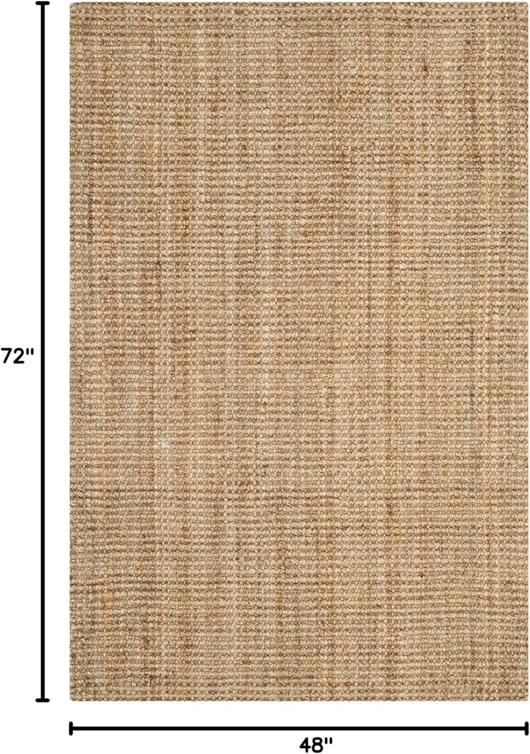 Natural Fiber NF747 Hand Woven Indoor Area Rug - Natural - 4'x6' - Safavieh.