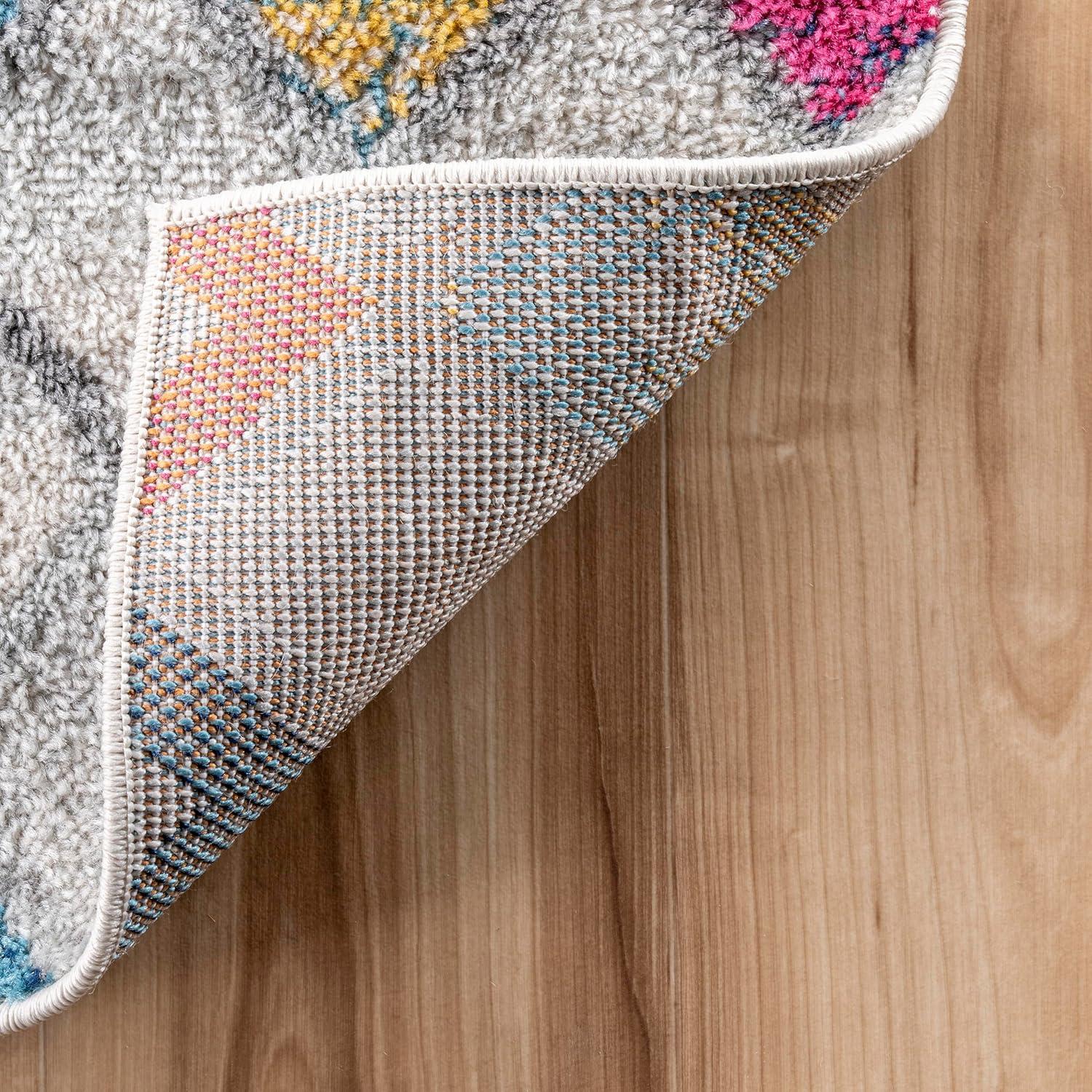 nuLOOM Moroccan Blythe Multicolor 2' x 3' Transitional Area Rug