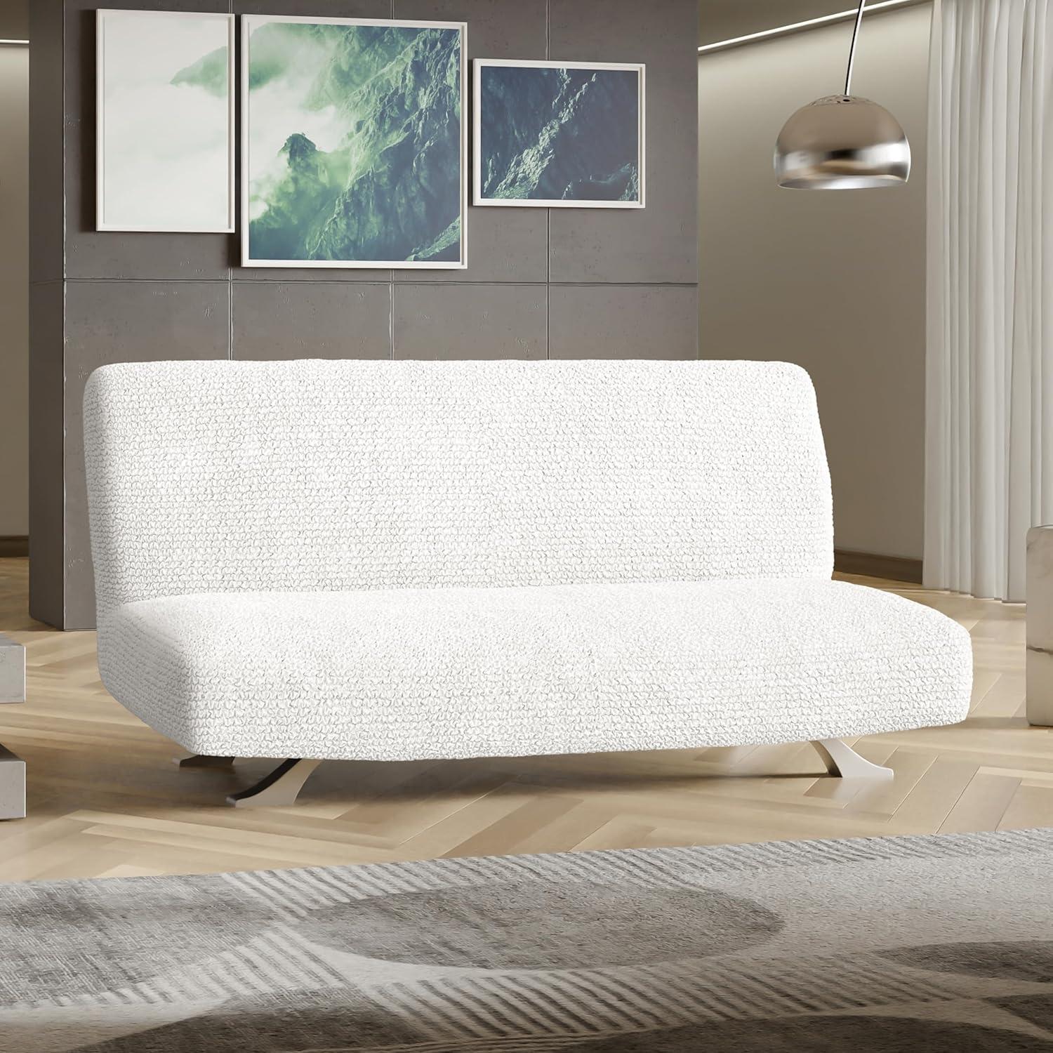 Stretchy Slipcover for Futon - Easy to Clean & Durable - Microfibra Collection