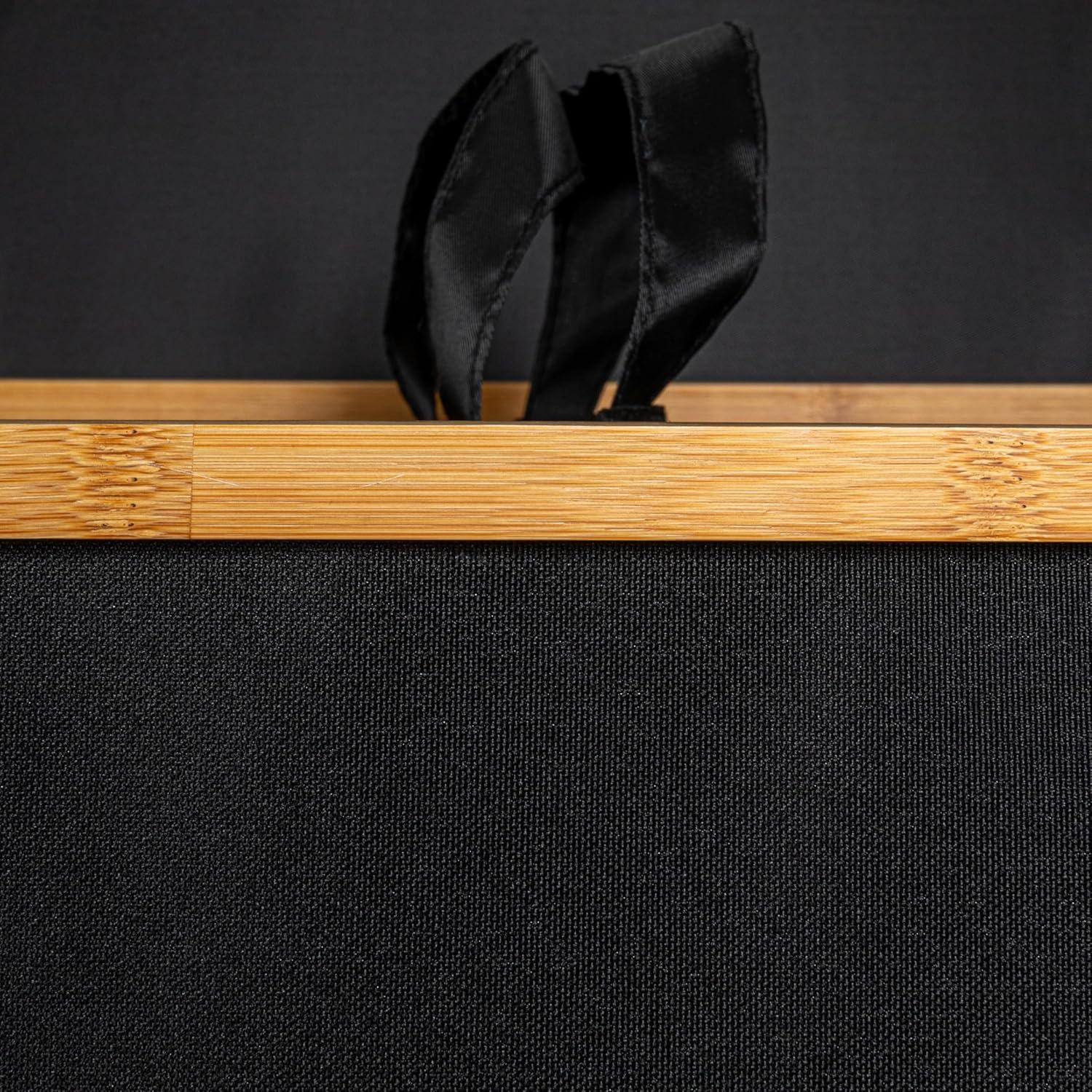 Household Essentials Sleek Laundry Hamper With Dual Mesh Liners And Lid