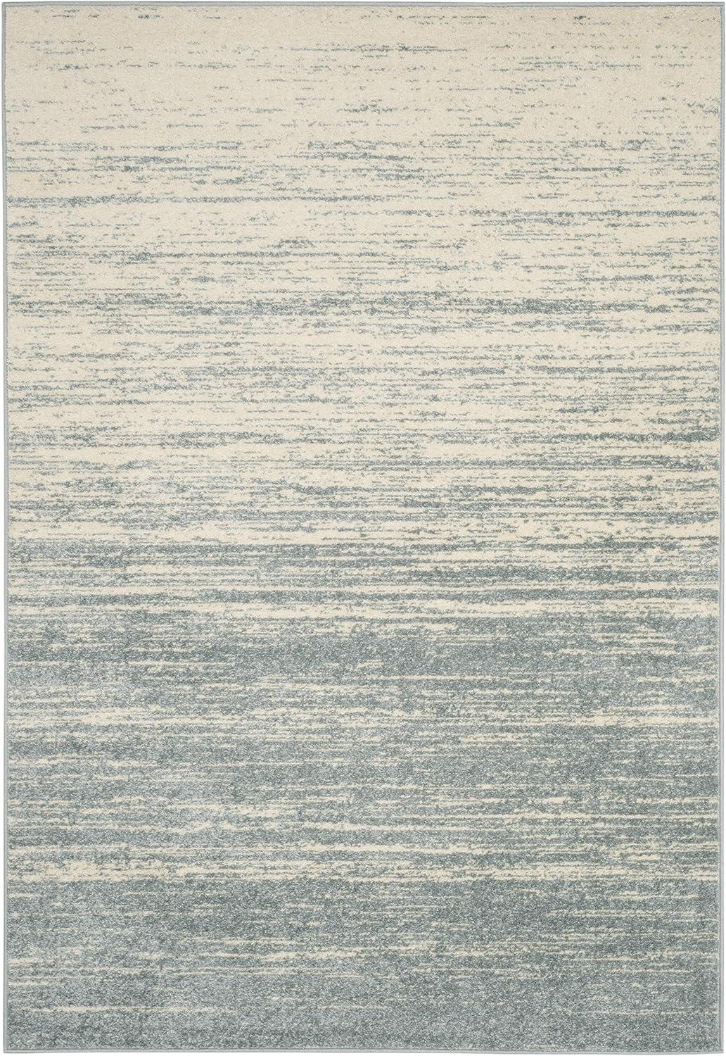 SAFAVIEH Adirondack Esmond Abstract Area Rug, Slate/Cream, 11' x 15'