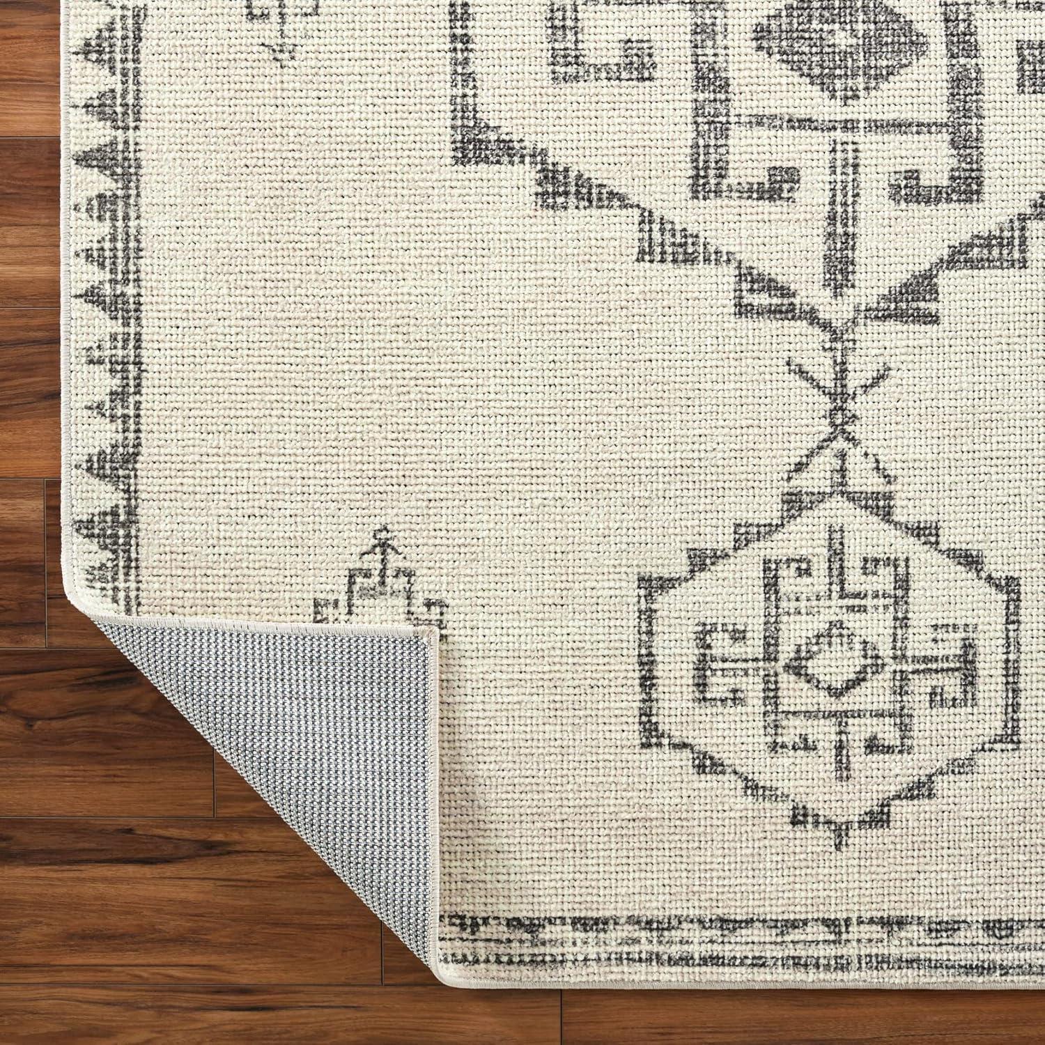 Becki Owens x Surya Solana Vintage Pewter/Beige Area Rug