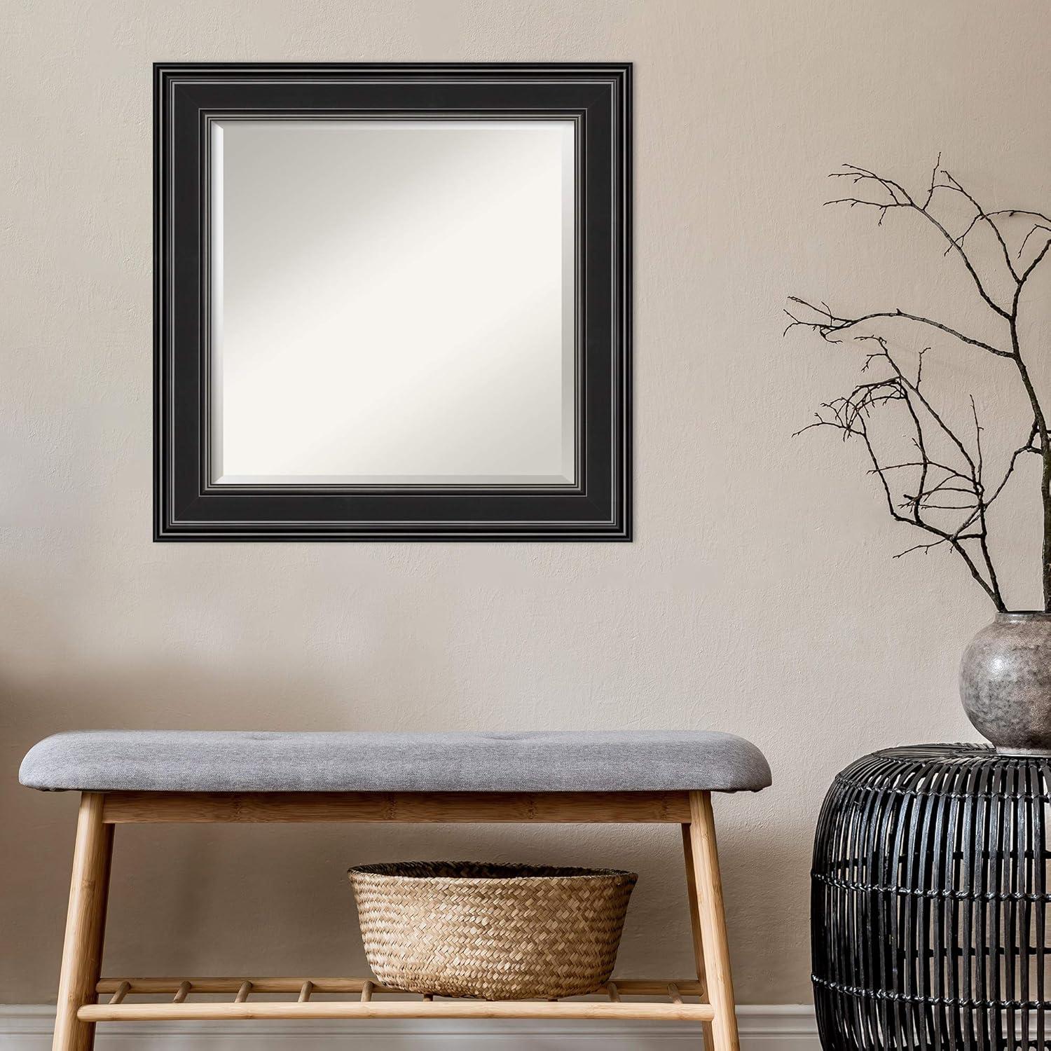 Charlton Home® Fahlman Flat Wall Mirror