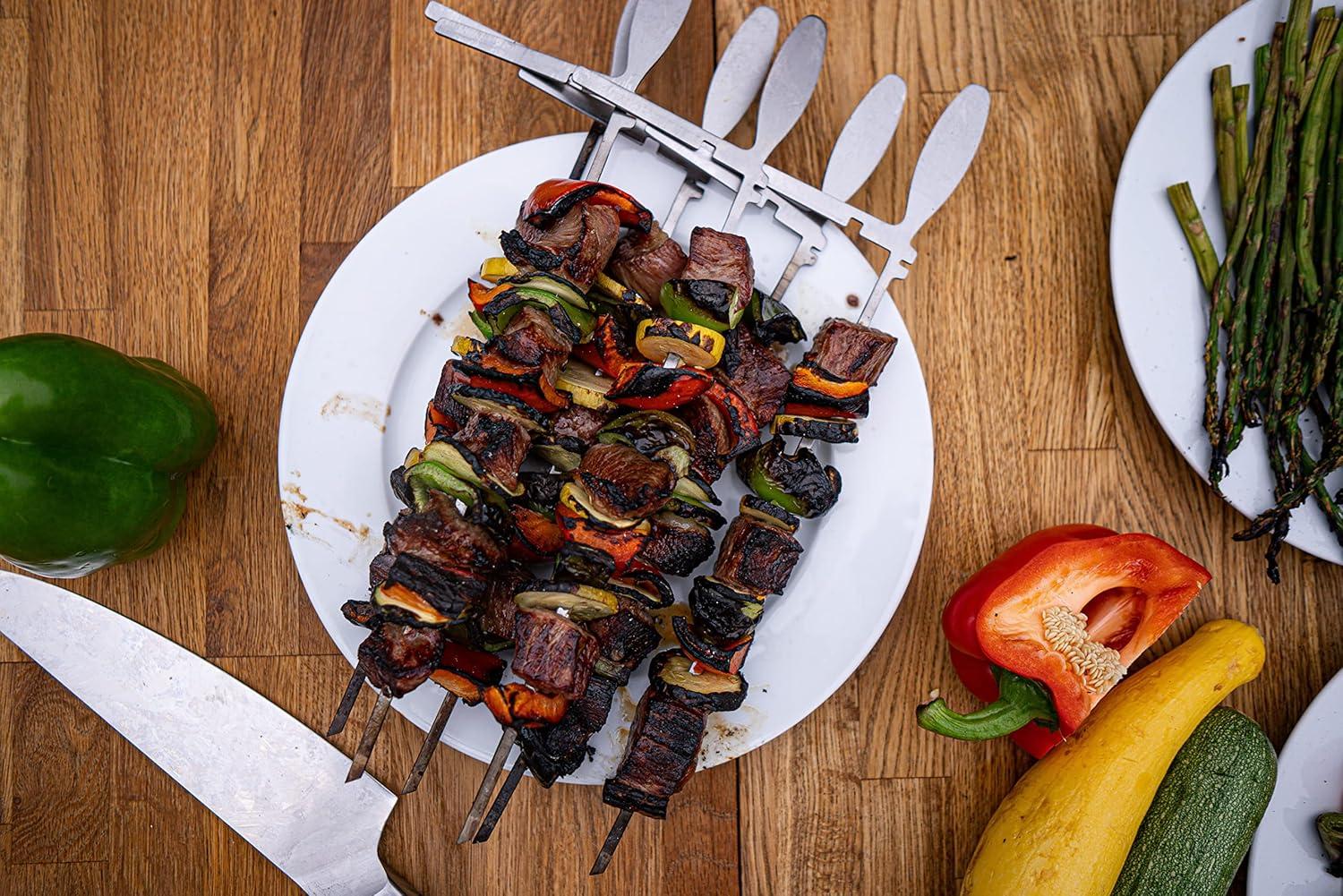 BBQ Dragon Stainless steel Kebab holder