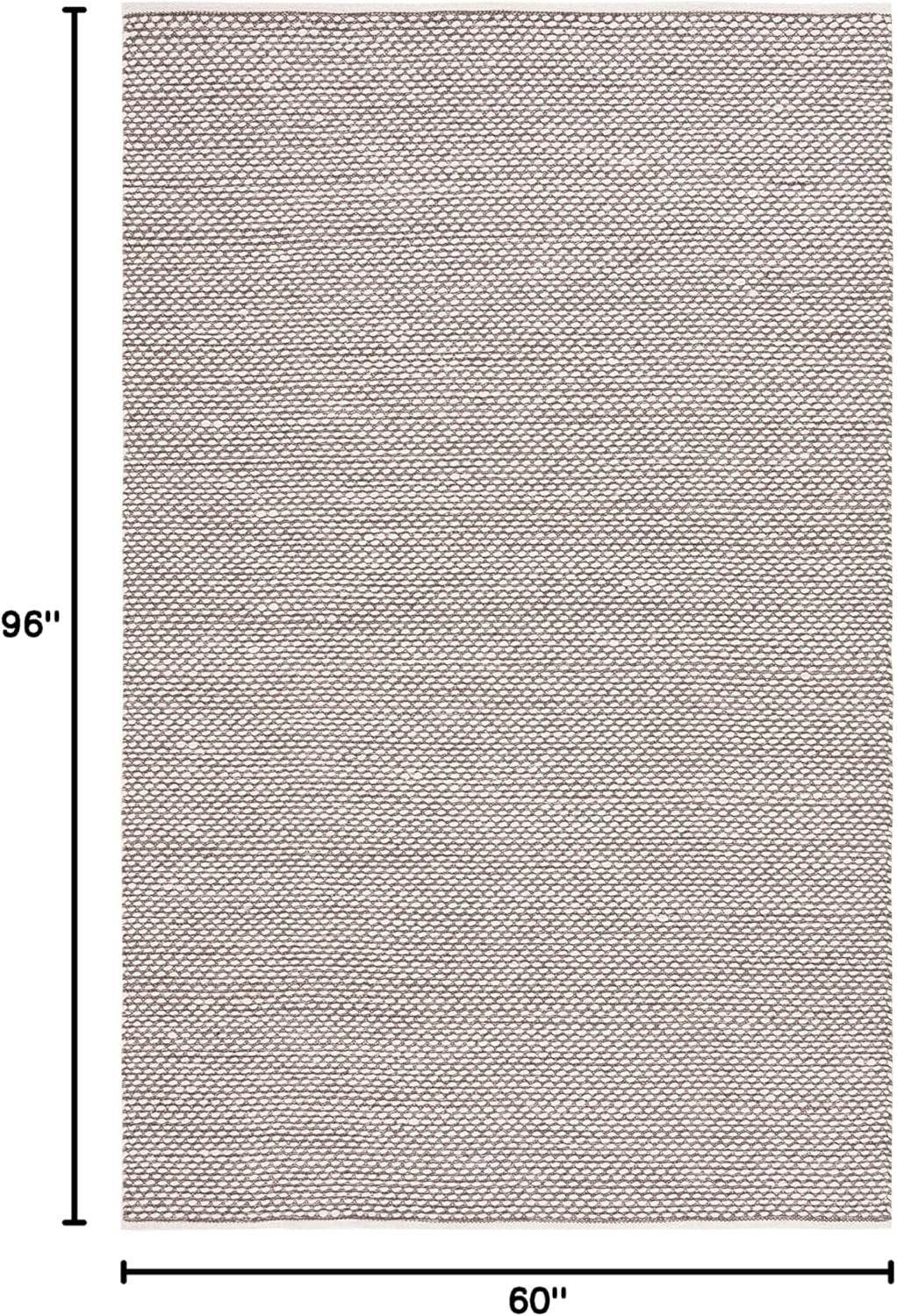 Vermont VRM650 Flat Weave Indoor Area Rug - Brown - 5'x8' - Safavieh