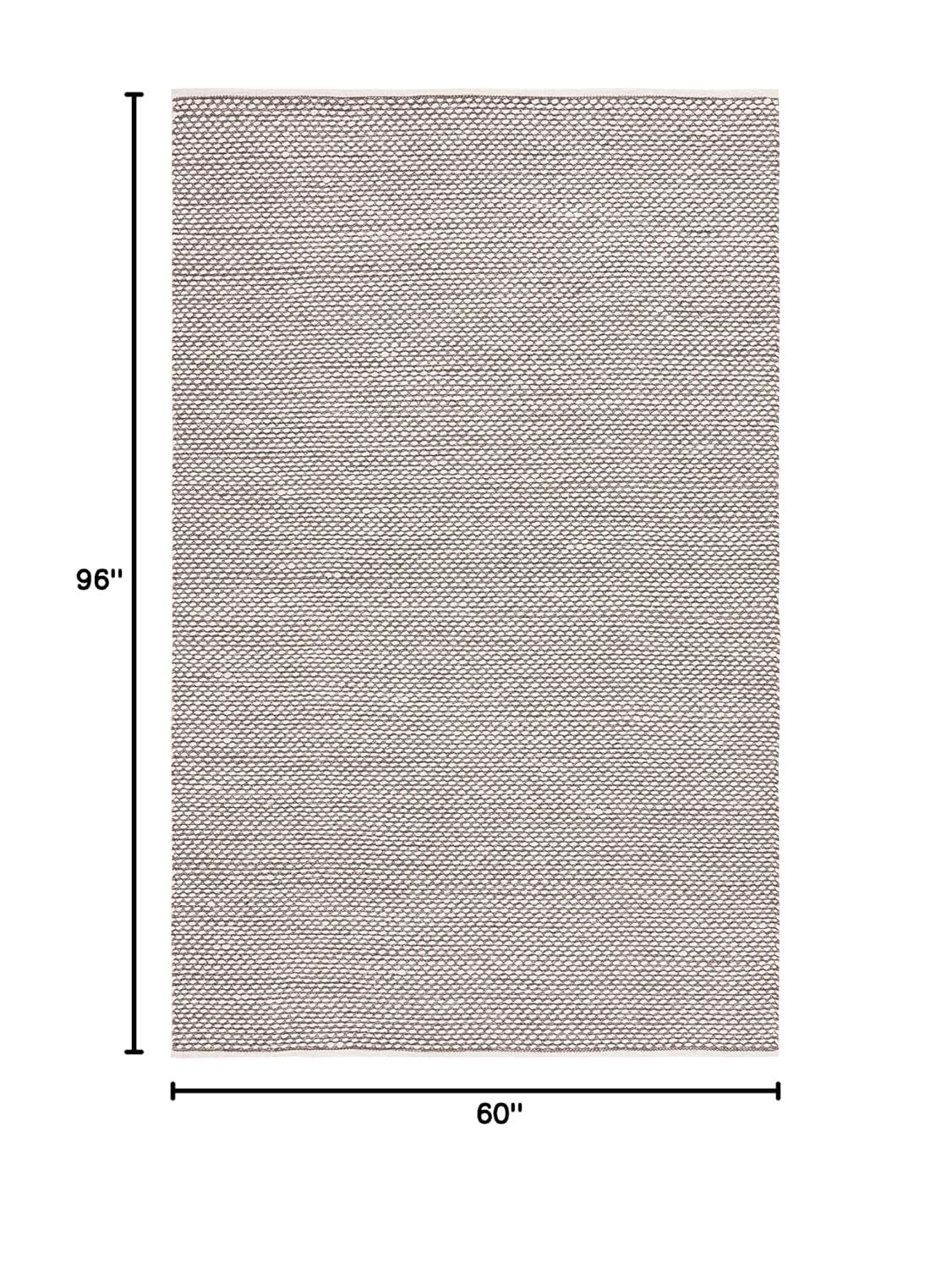 Vermont VRM650 Flat Weave Indoor Area Rug - Brown - 5'x8' - Safavieh