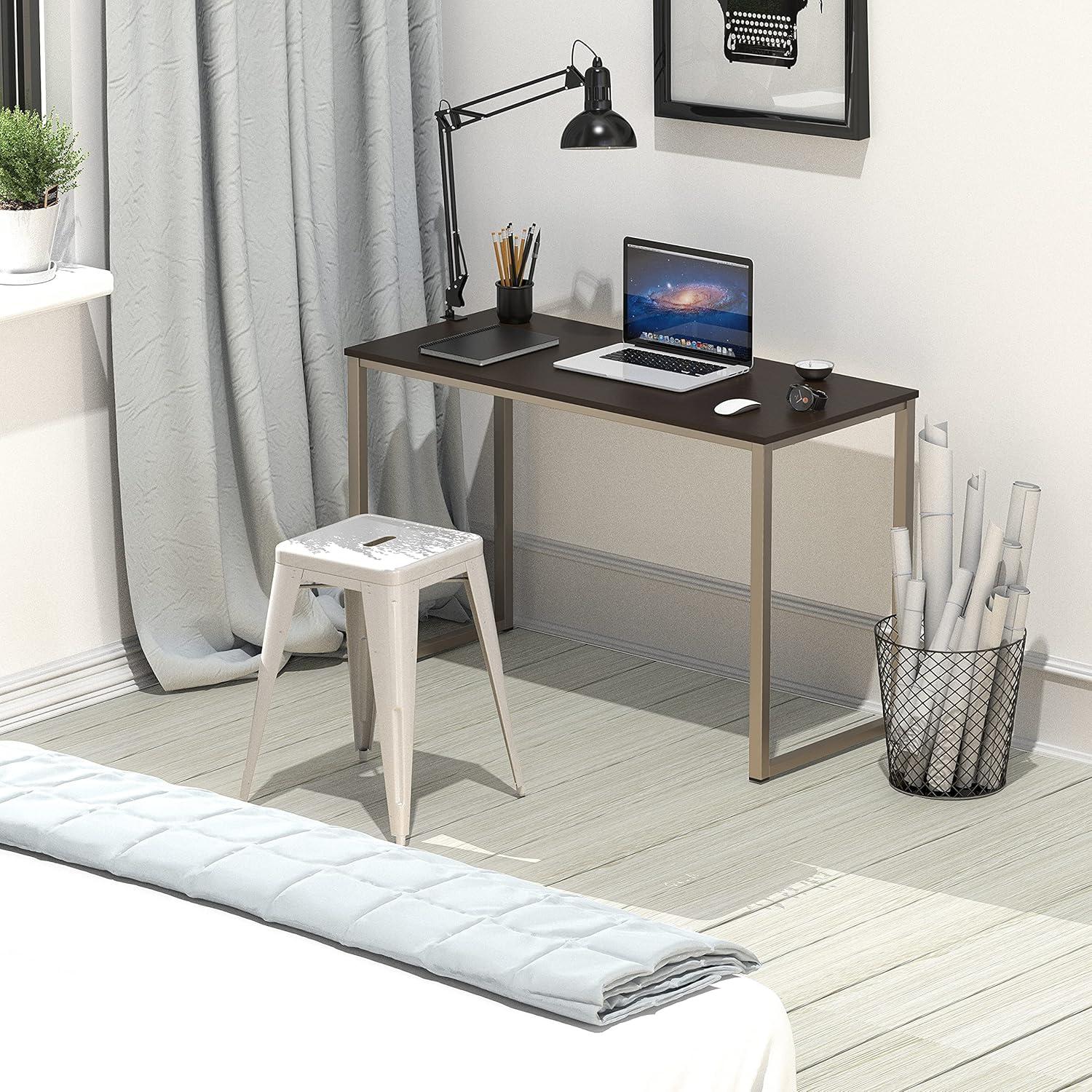 SHW Mission 32 inches office desk, Espresso