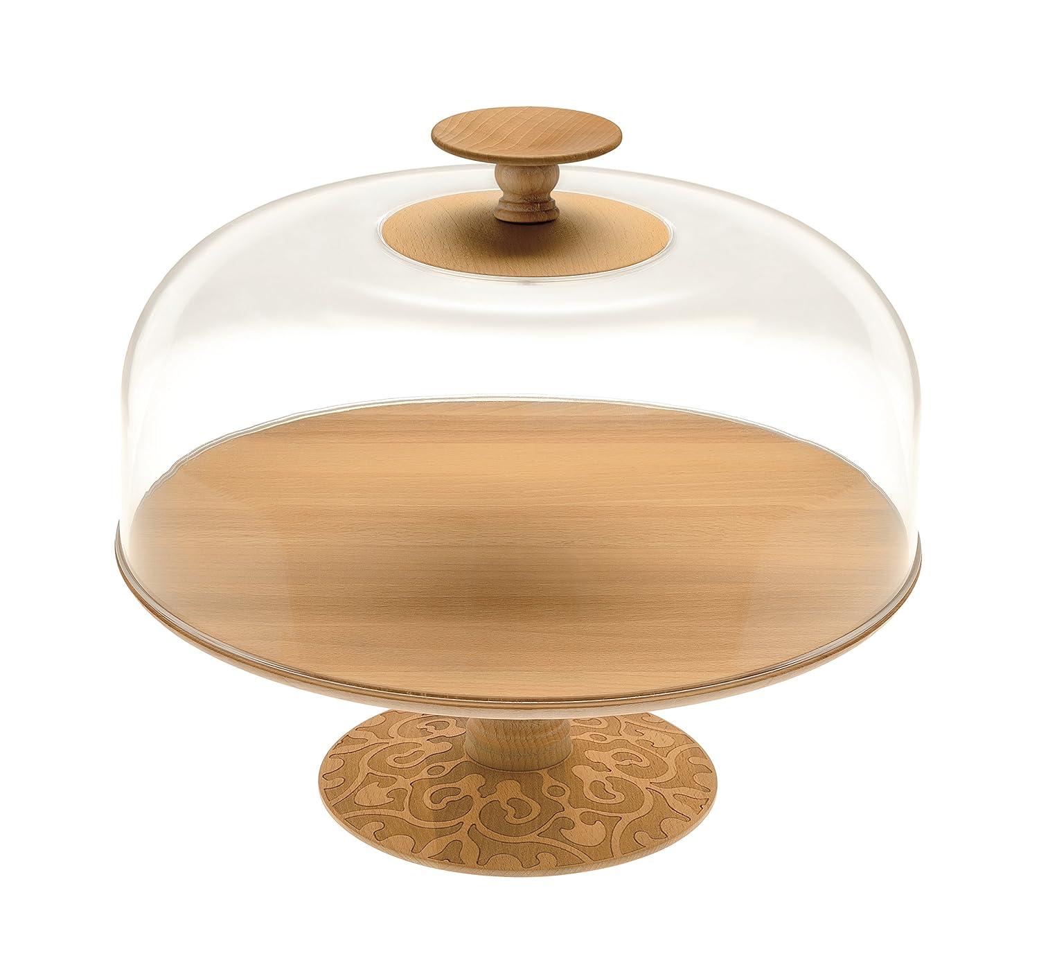 Alessi Dressed in Wood Domed Lid