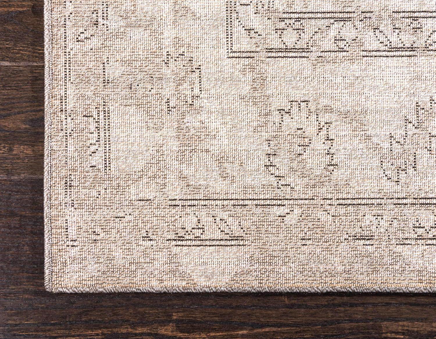 Unique Loom 10' 0 x 14' 1 Gray La Jolla Vintage Area Rug