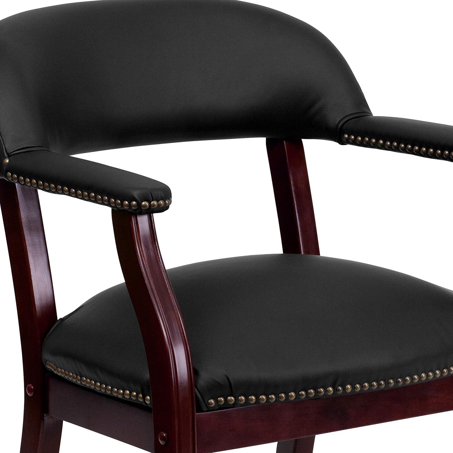 Paulson Conference Chair with Accent Nail Trim and Casters