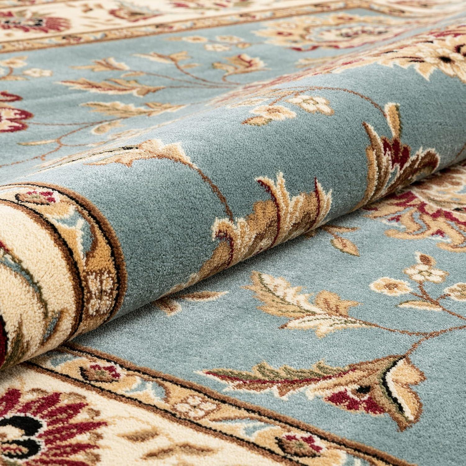 Well Woven Timeless Abbasi Oriental Persian Green 5'3" x 7'3" Area Rug