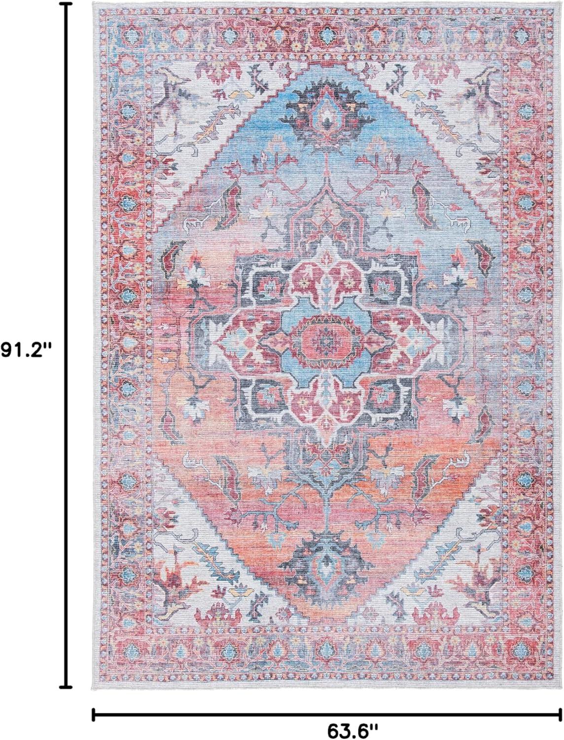 Serapi SEP537 Power Loomed Machine Washable Area Rug  - Safavieh