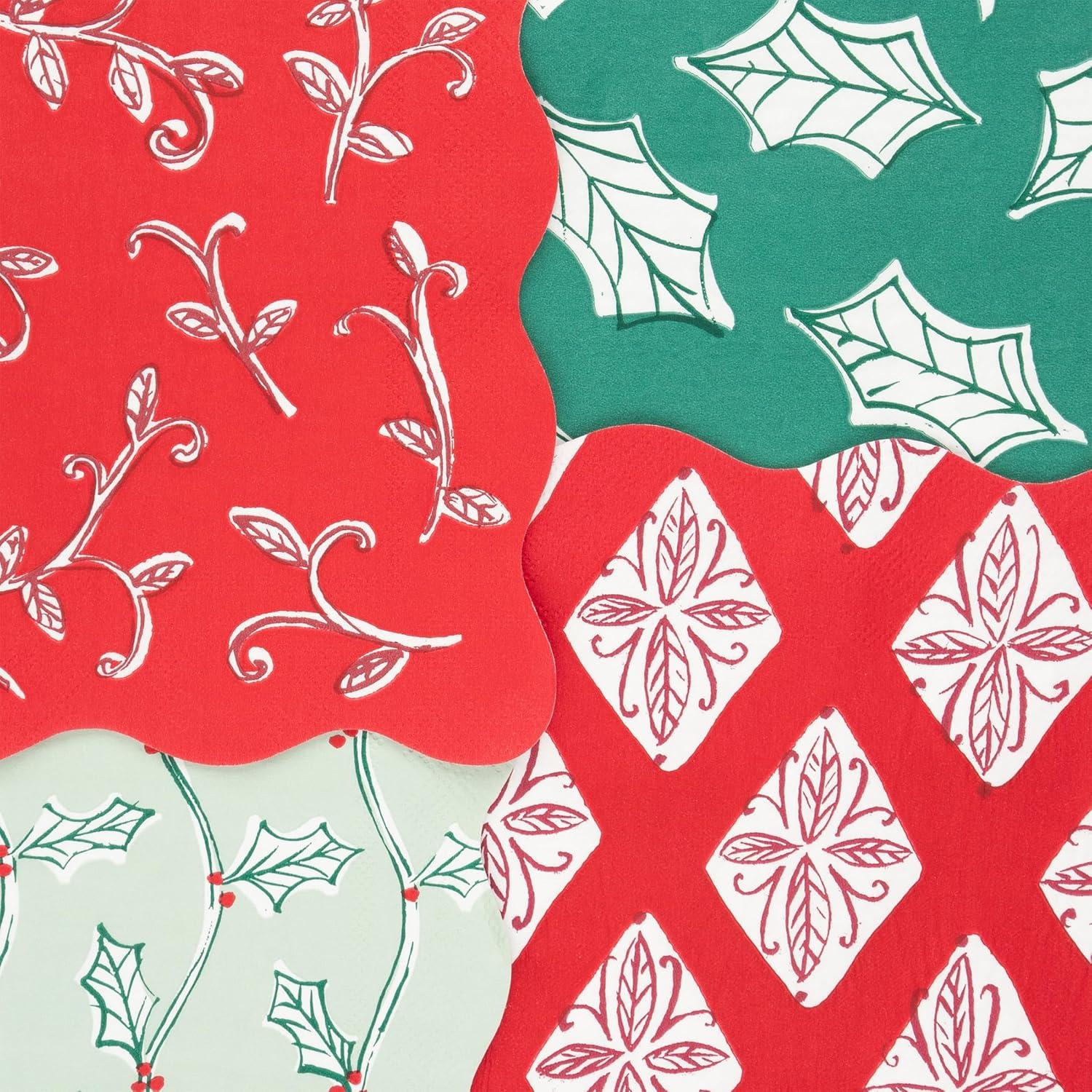Meri Meri Jolly Christmas Small Napkins (Pack of 16)