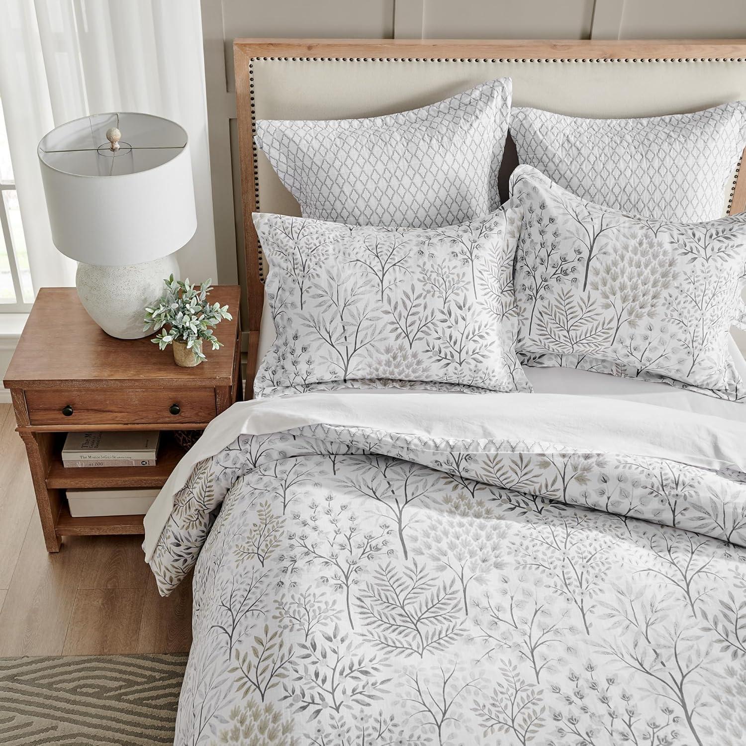 English Forest Natural Full/Queen Comforter Set - Levtex Home