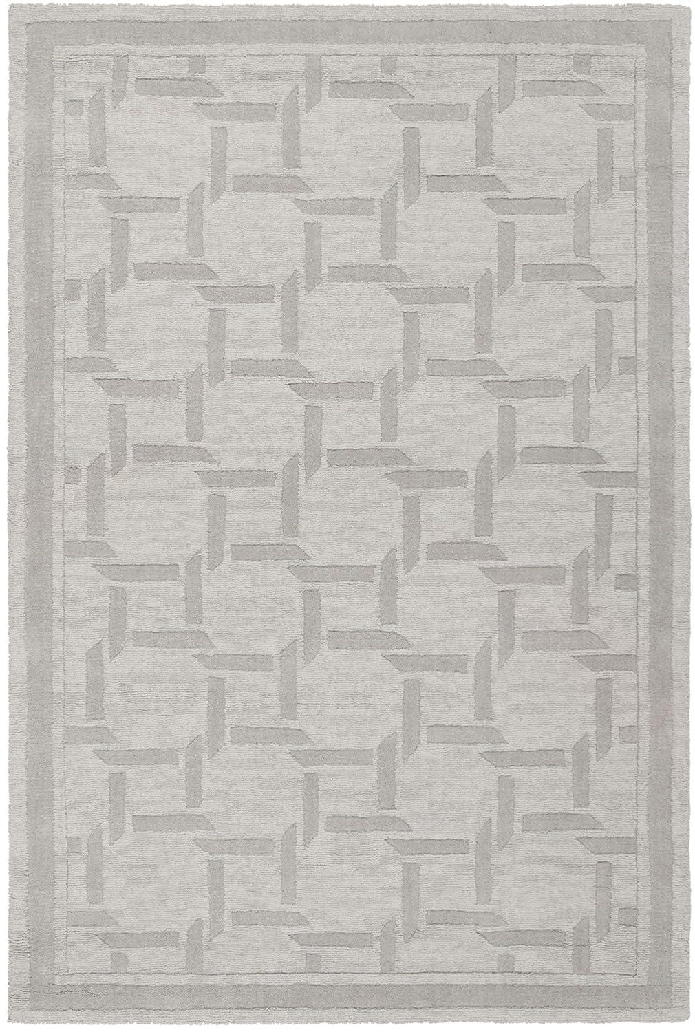 Resort Martha Stewart Hand Tufted Wool Geometric Rug