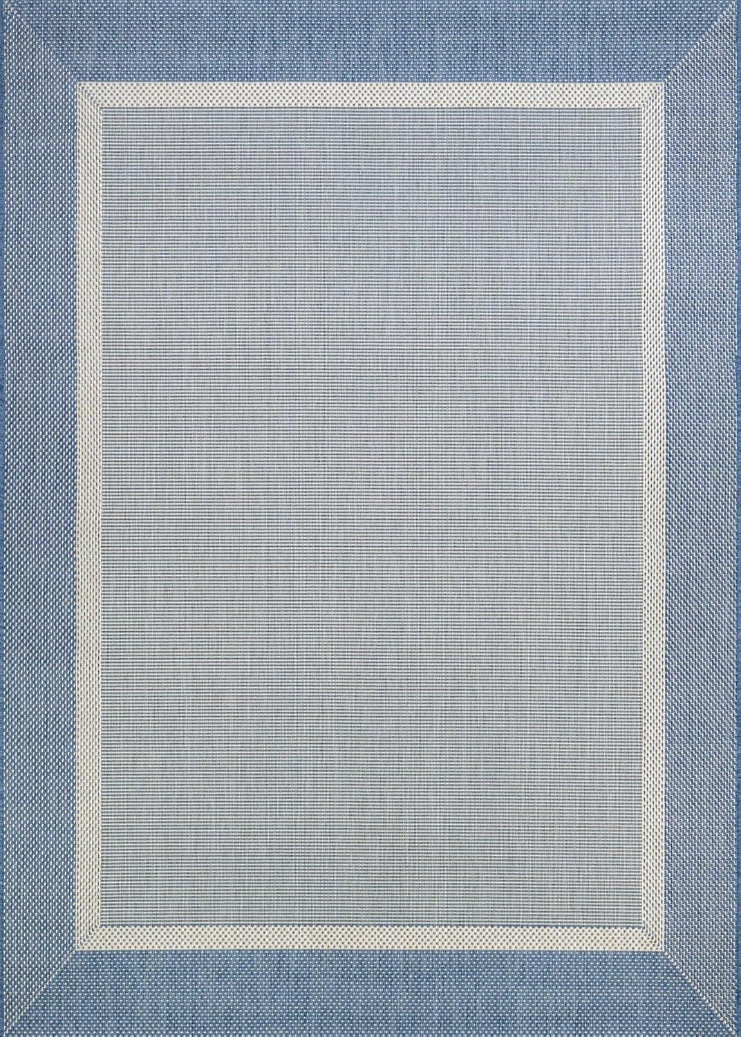 Couristan Recife Outdoor Area Rug - Stria Texture 2' X 3'7" Rectangle in Natural and Green Color, Hose Washable, Pet Friendly, Patio and Home Decor