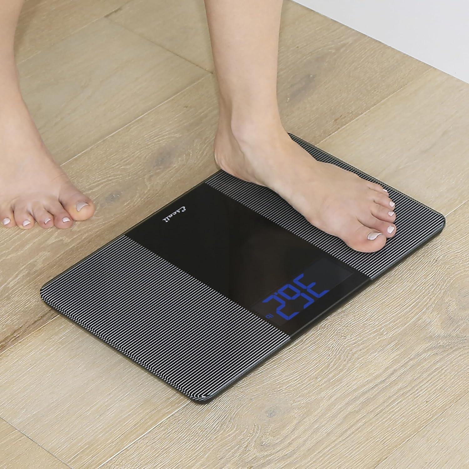 Escali Digital Glass Bathroom Scale