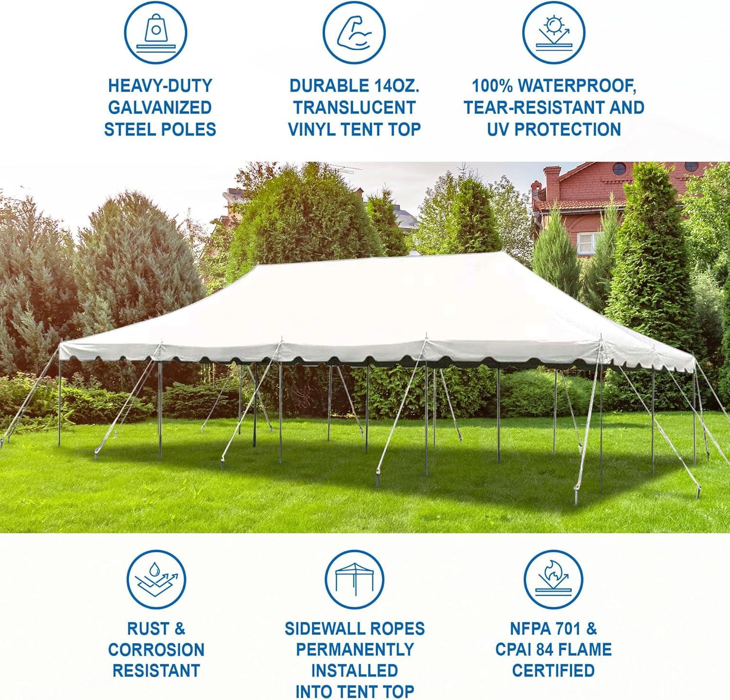Party Tents Direct Galvanized Party Steel Tent