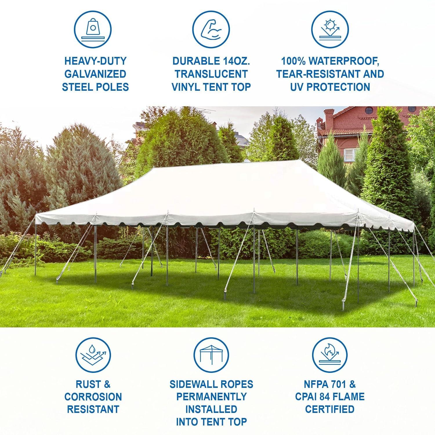 Party Tents Direct Galvanized Party Steel Tent