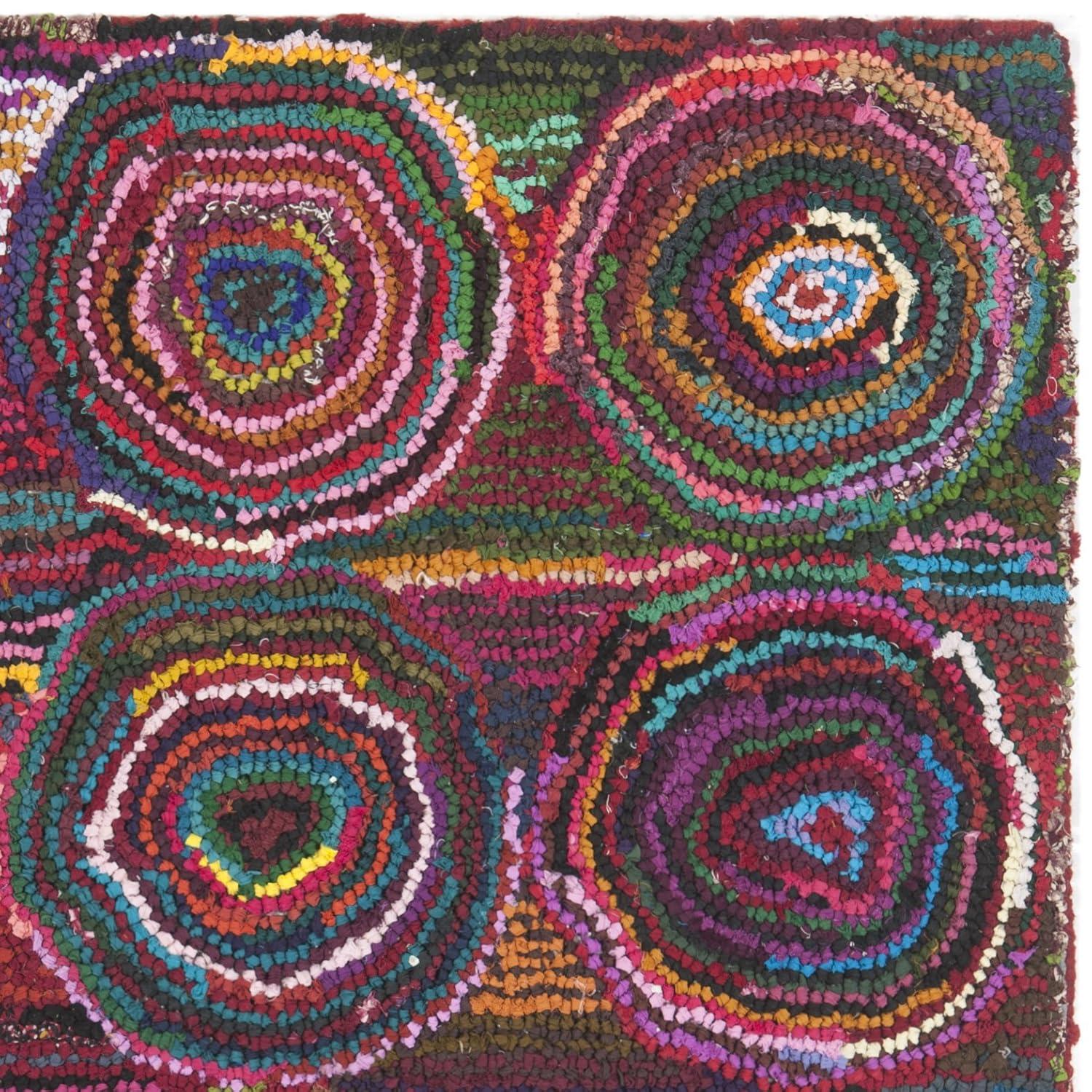 Nantucket NAN143 Hand Tufted Indoor Accent Rug - Pink/Multi - 2'x3' - Safavieh.