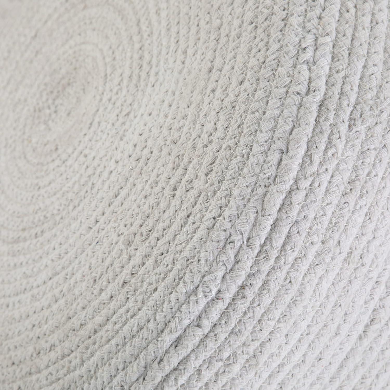 Simpli Home Serena Upholstered Pouf