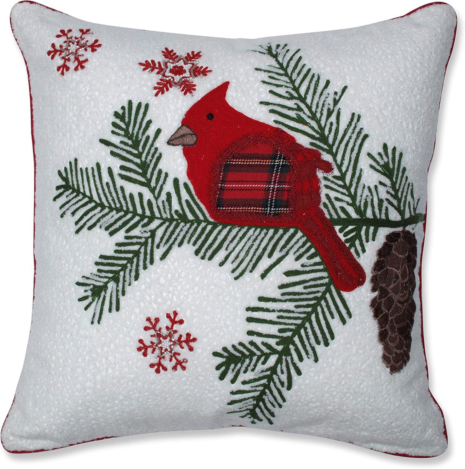 Pillow Perfect Buttons Reversible Throw Pillow