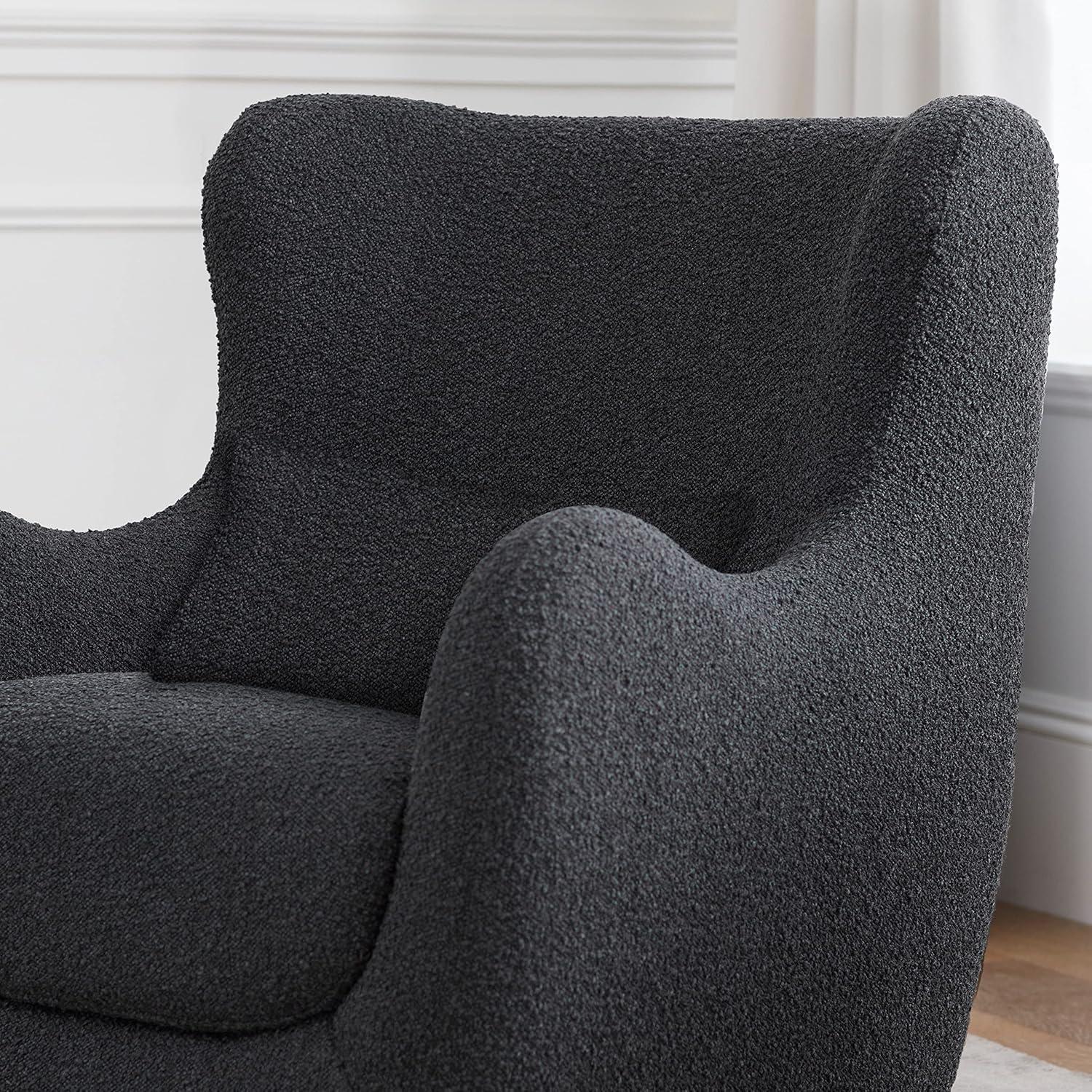 Solstice Swivel Glider in Boucle