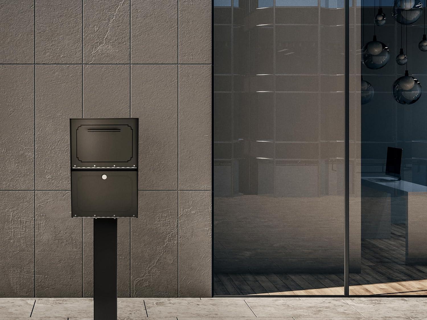 Architectural Mailboxes Oasis Locking Steel Drop Box