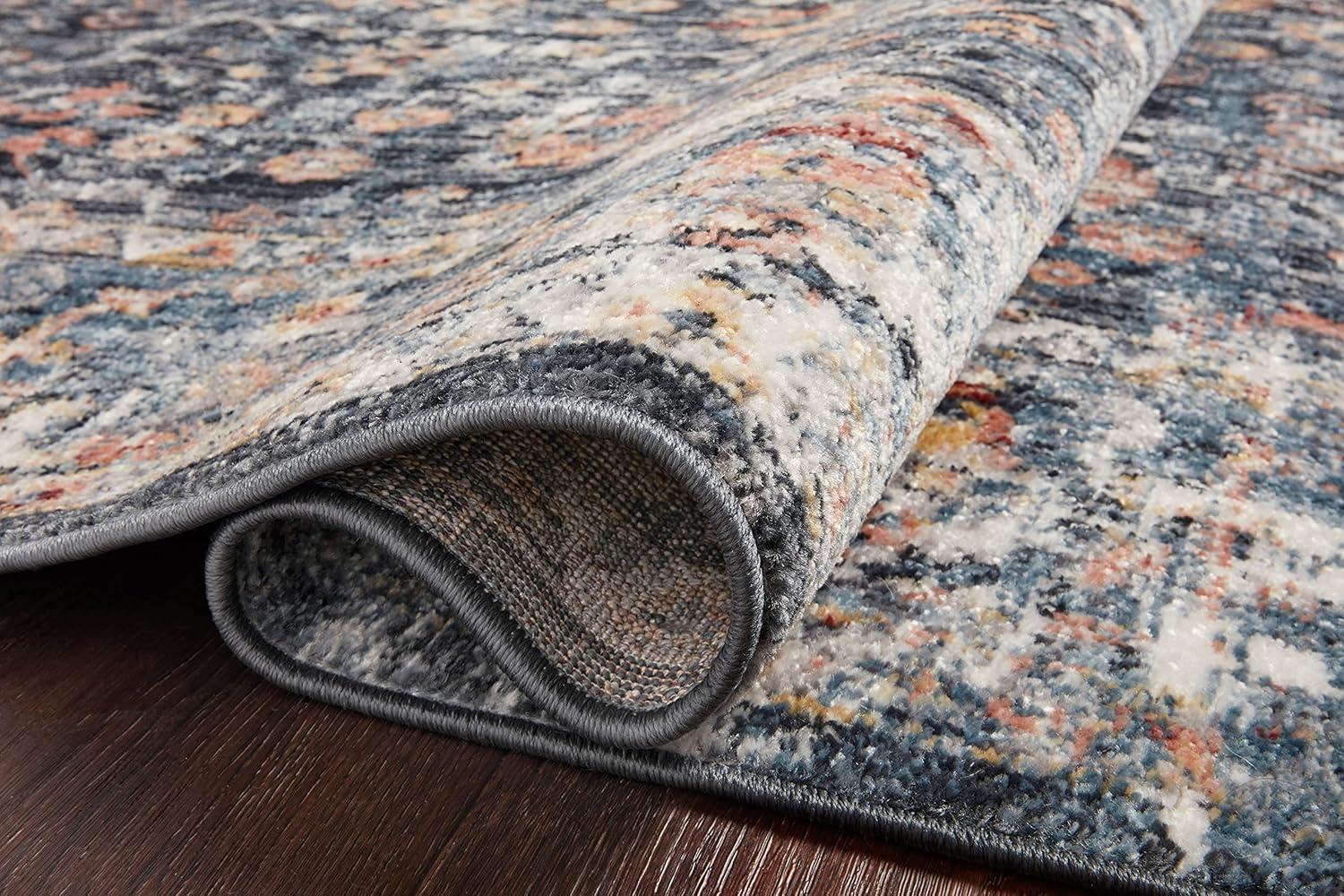 Loloi II Cassandra Collection CSN-05 Blue / Multi Oriental Area Rug 7'-10" x 10'