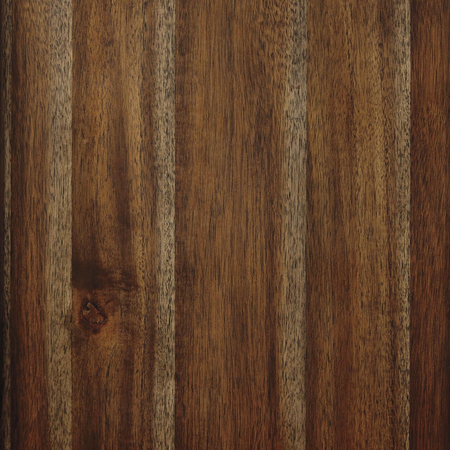 Signature Design by Ashley Flynnter Queen Panel Headboard in Medium Brown