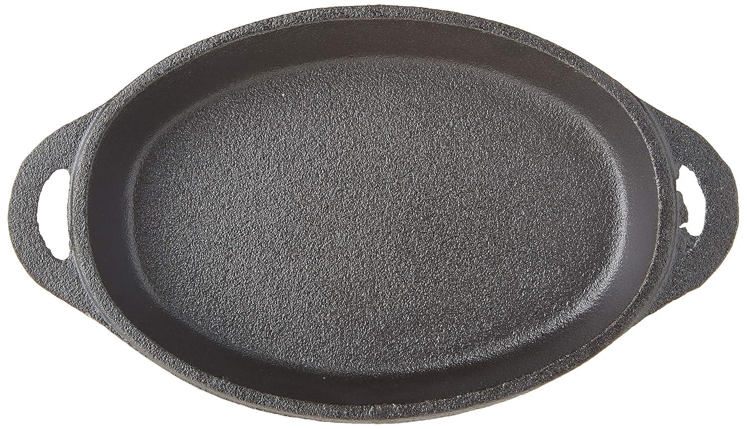 Old Mountain Pre-Seasoned Cast Iron 4.5 Inch Oval Single Serve Dish