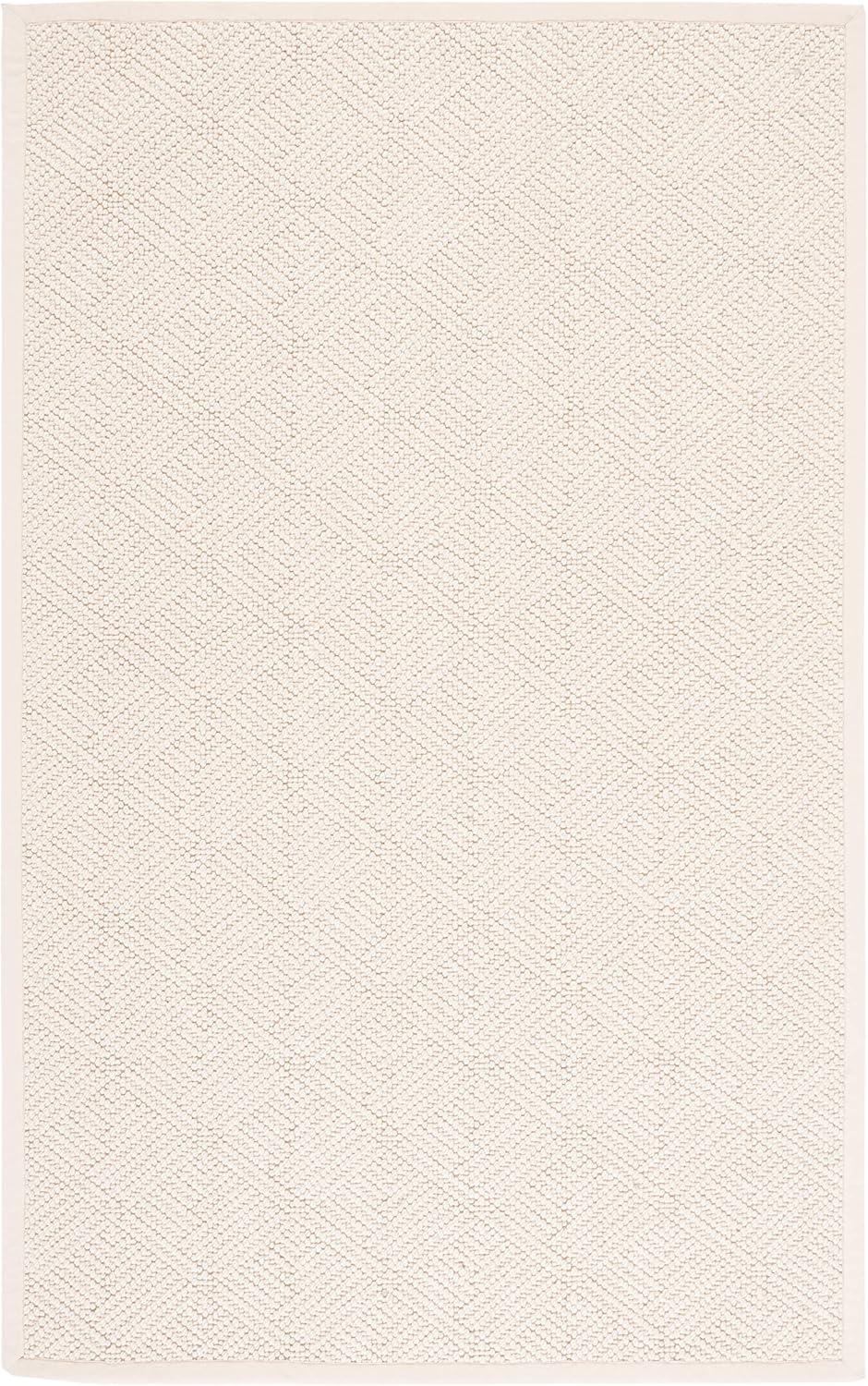 Natural Fiber NF483 Flat Weave Indoor Accent Rug - Ivory - 3'x5' - Safavieh