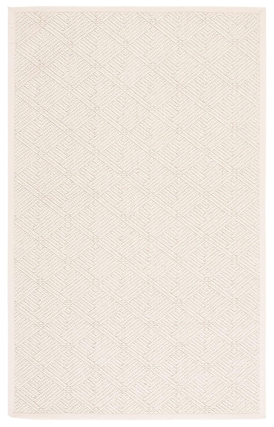 Natural Fiber NF483 Flat Weave Indoor Accent Rug - Ivory - 3'x5' - Safavieh