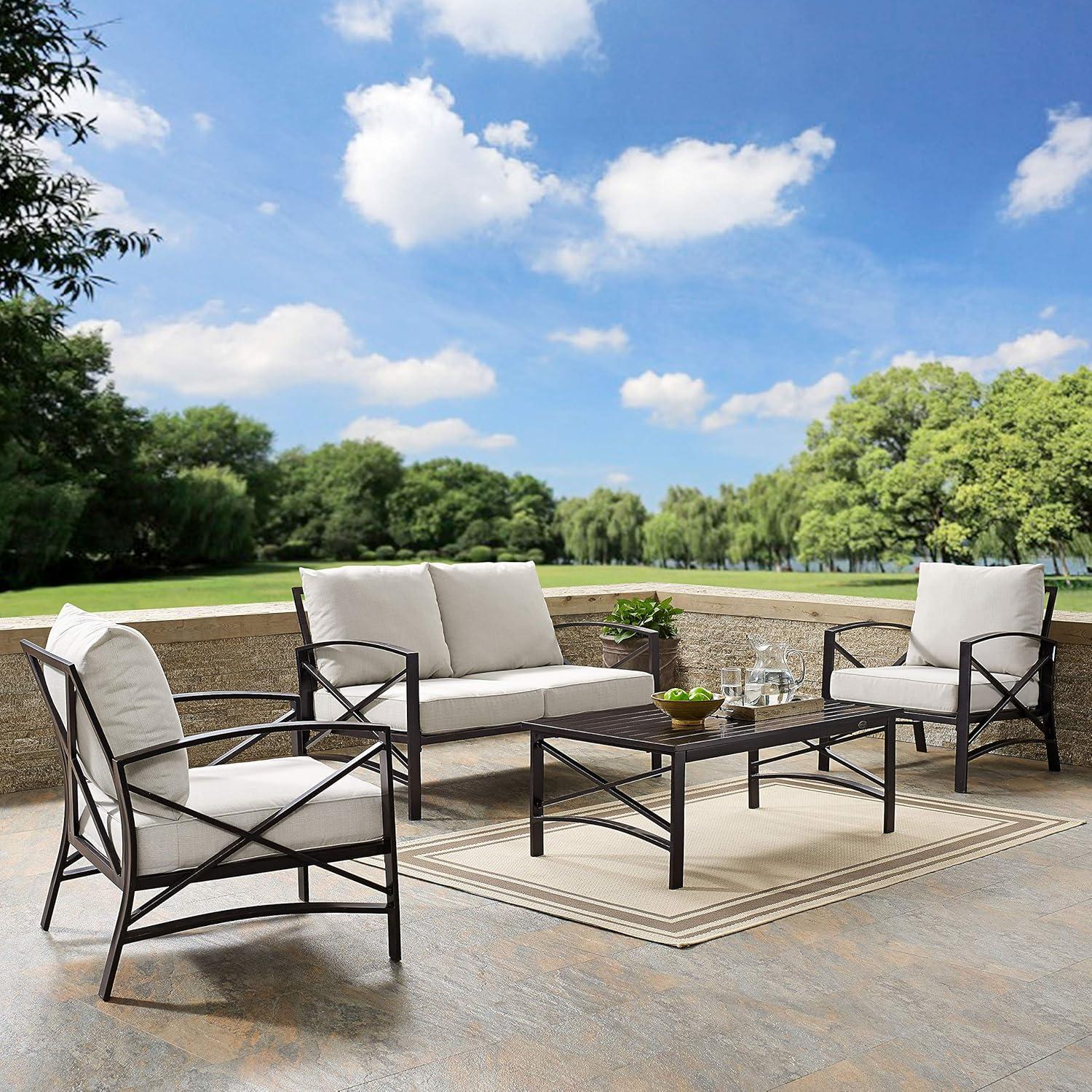 4pc Kaplan Outdoor Seating Set - Crosley