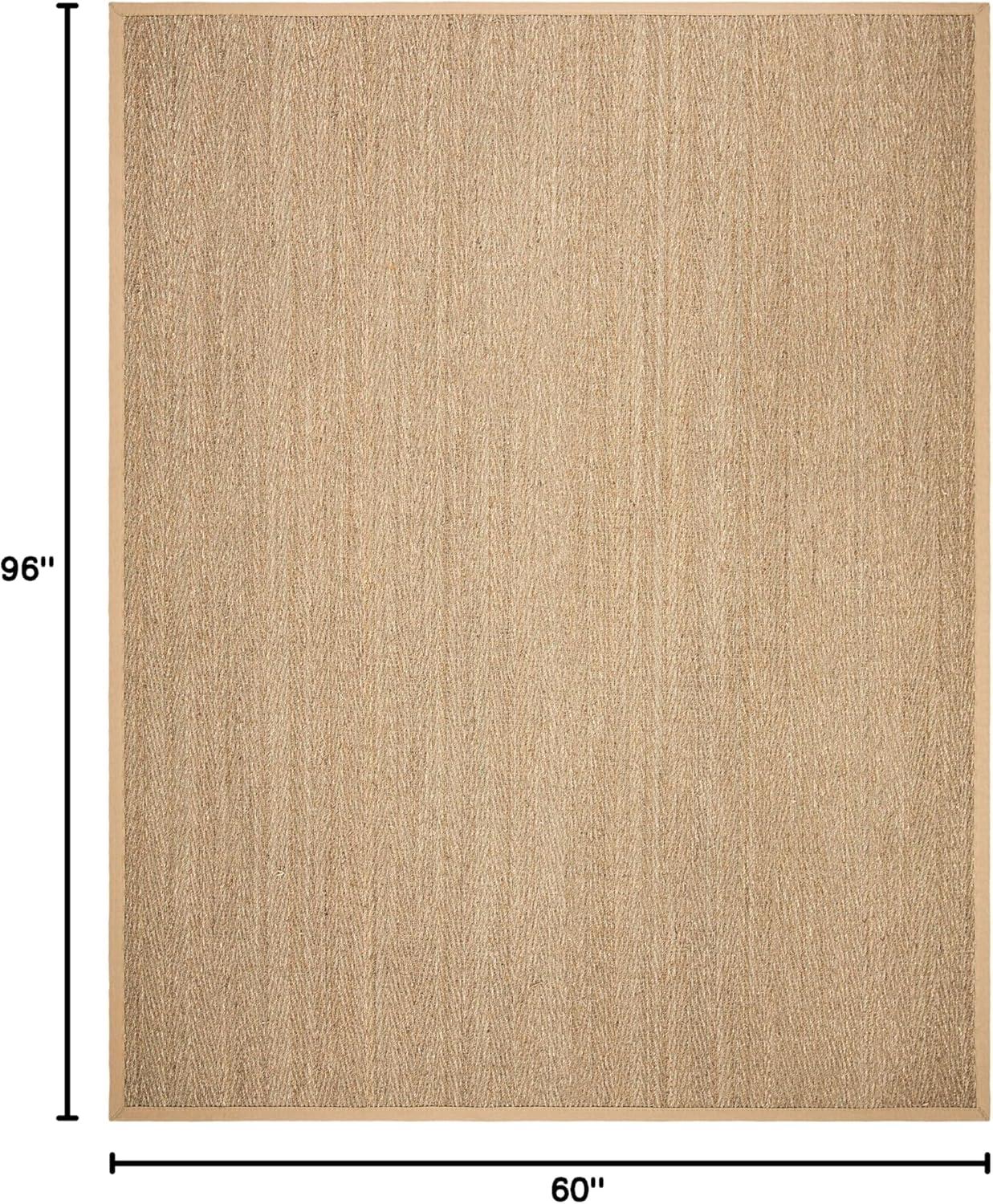 Natural Fiber NF115 Power Loomed Indoor Area Rug - Natural/Beige - 5'x8' - Safavieh